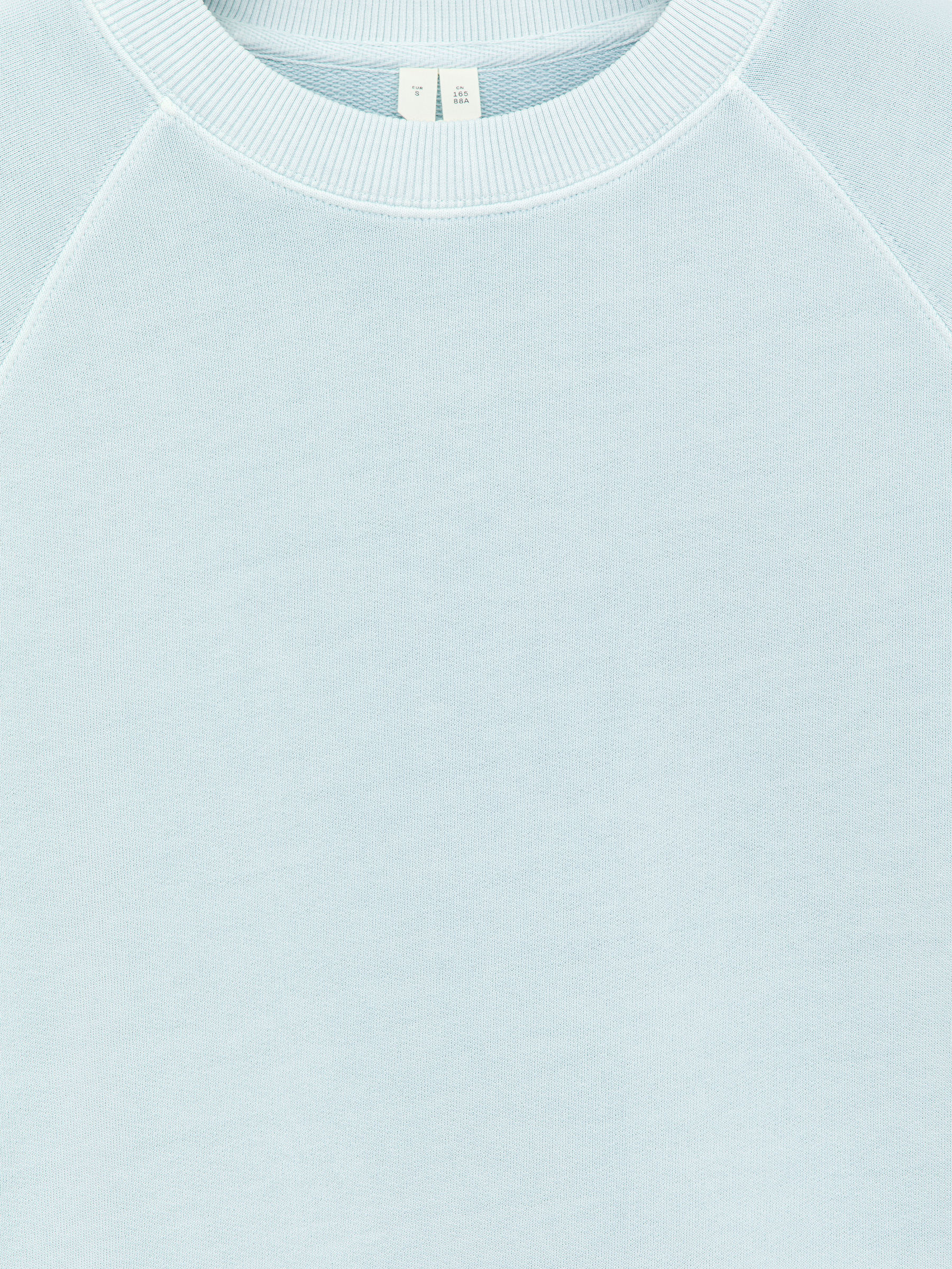 Terry Sweatshirt - Light Turquoise - Regular fit - Women - StillMedia/DescriptiveDetail - 1