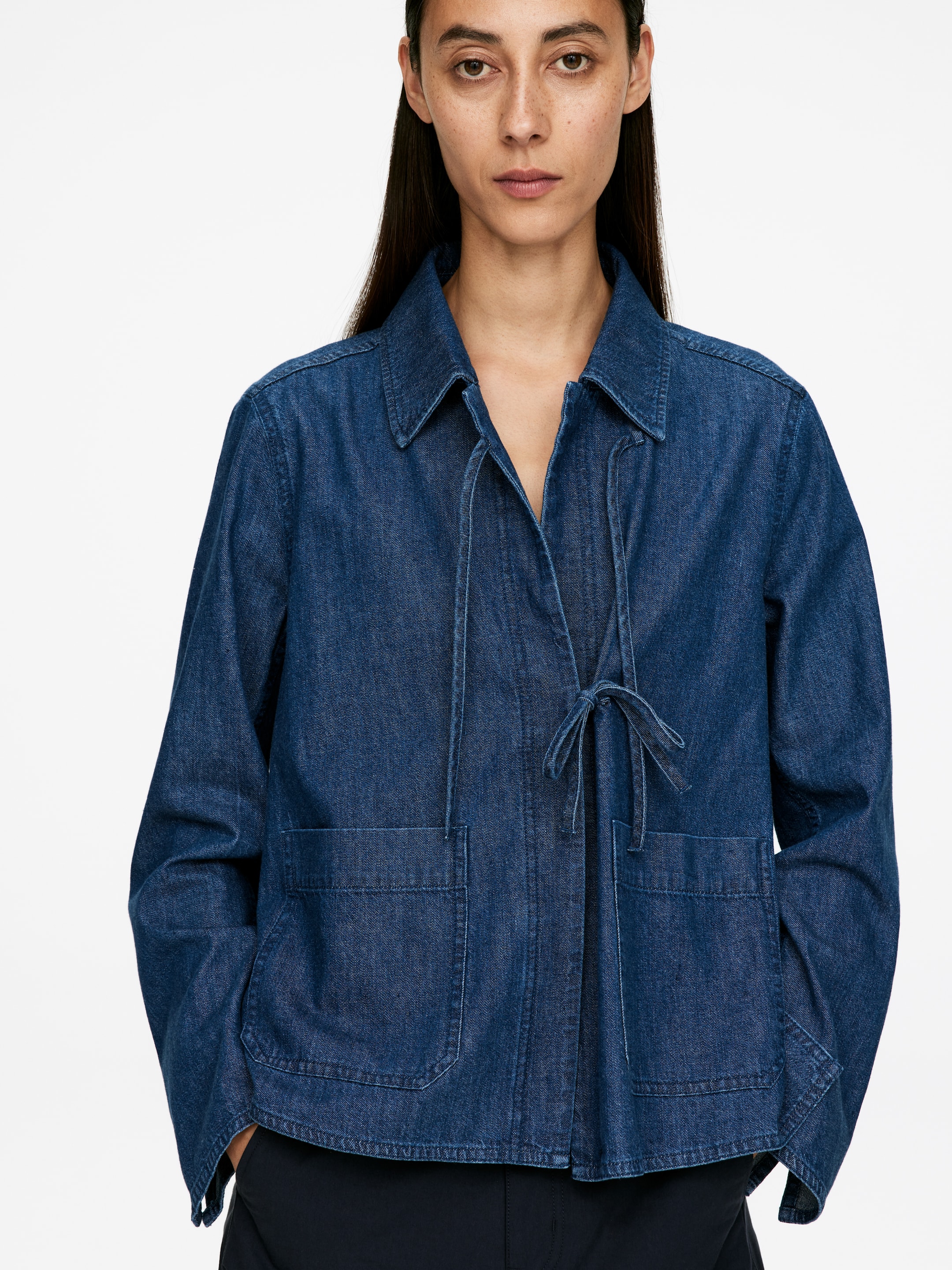 Ver imagen más grande: Sobrecamisa denim - Azul oscuro - MUJER | H&M ES 2