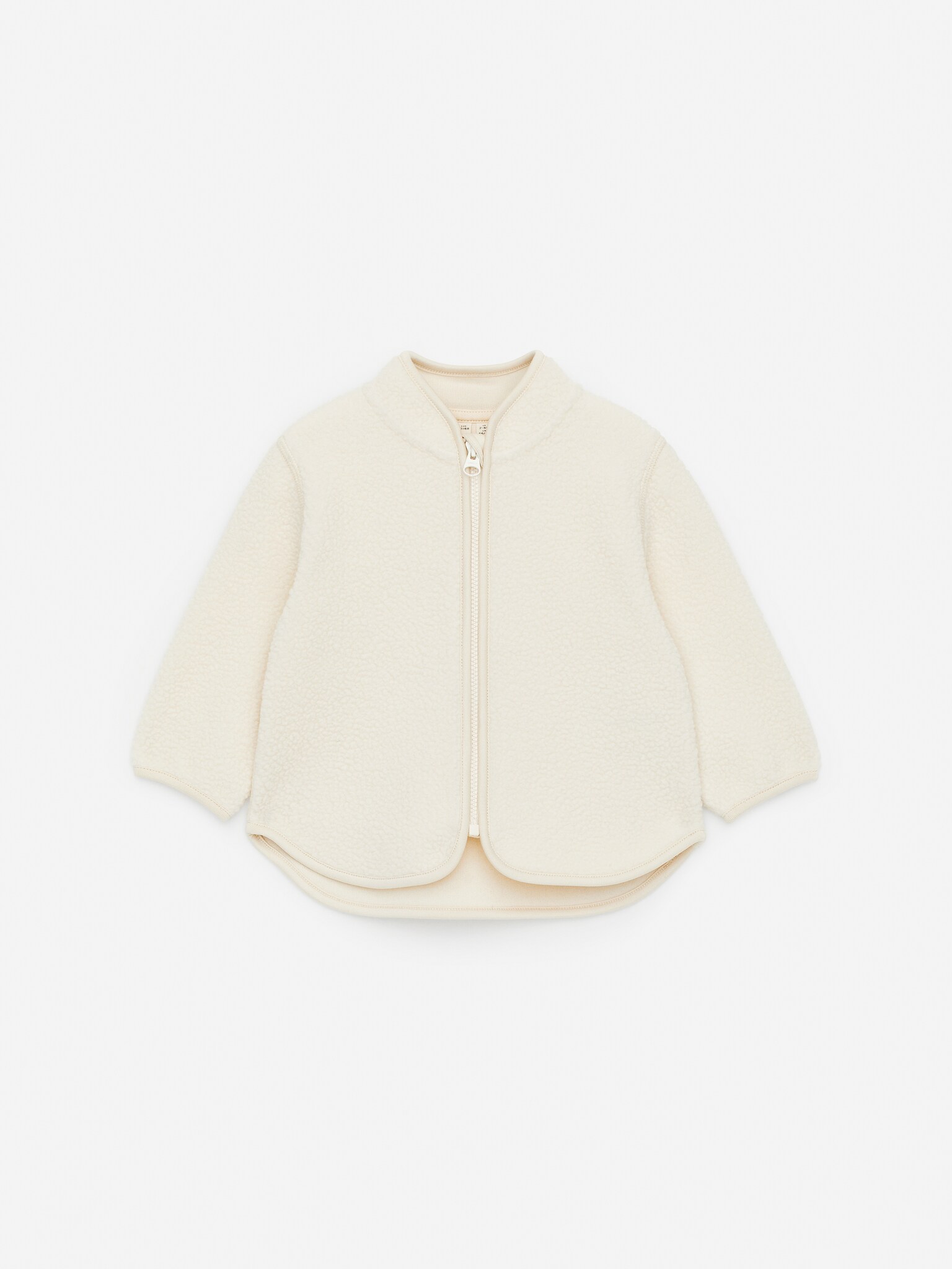 Giacca in pile - Bianco sporco/Verde scuro/Rosso brillante/Lilla