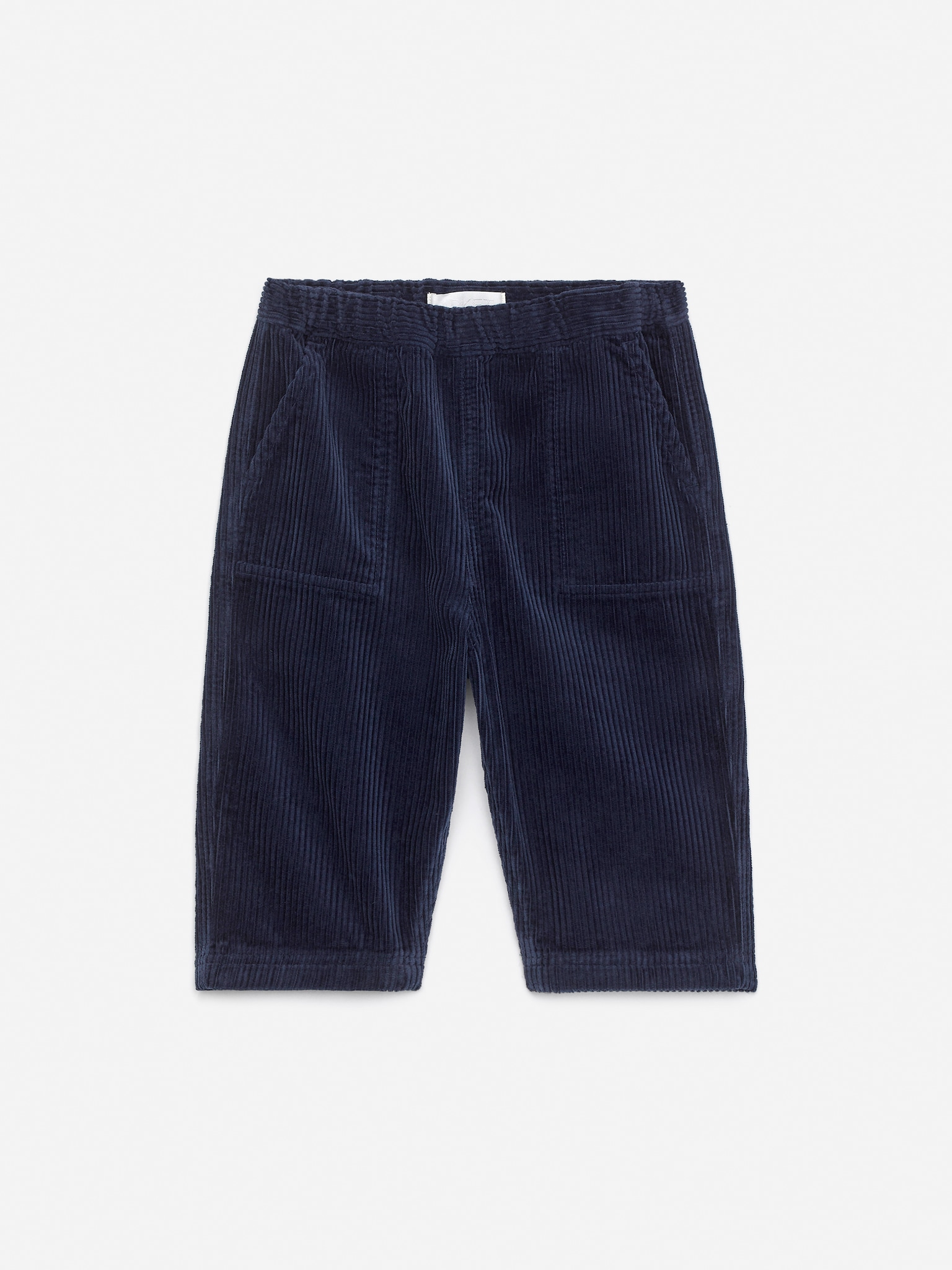 Pantalon en velours côtelé - Bleu foncé - 1
