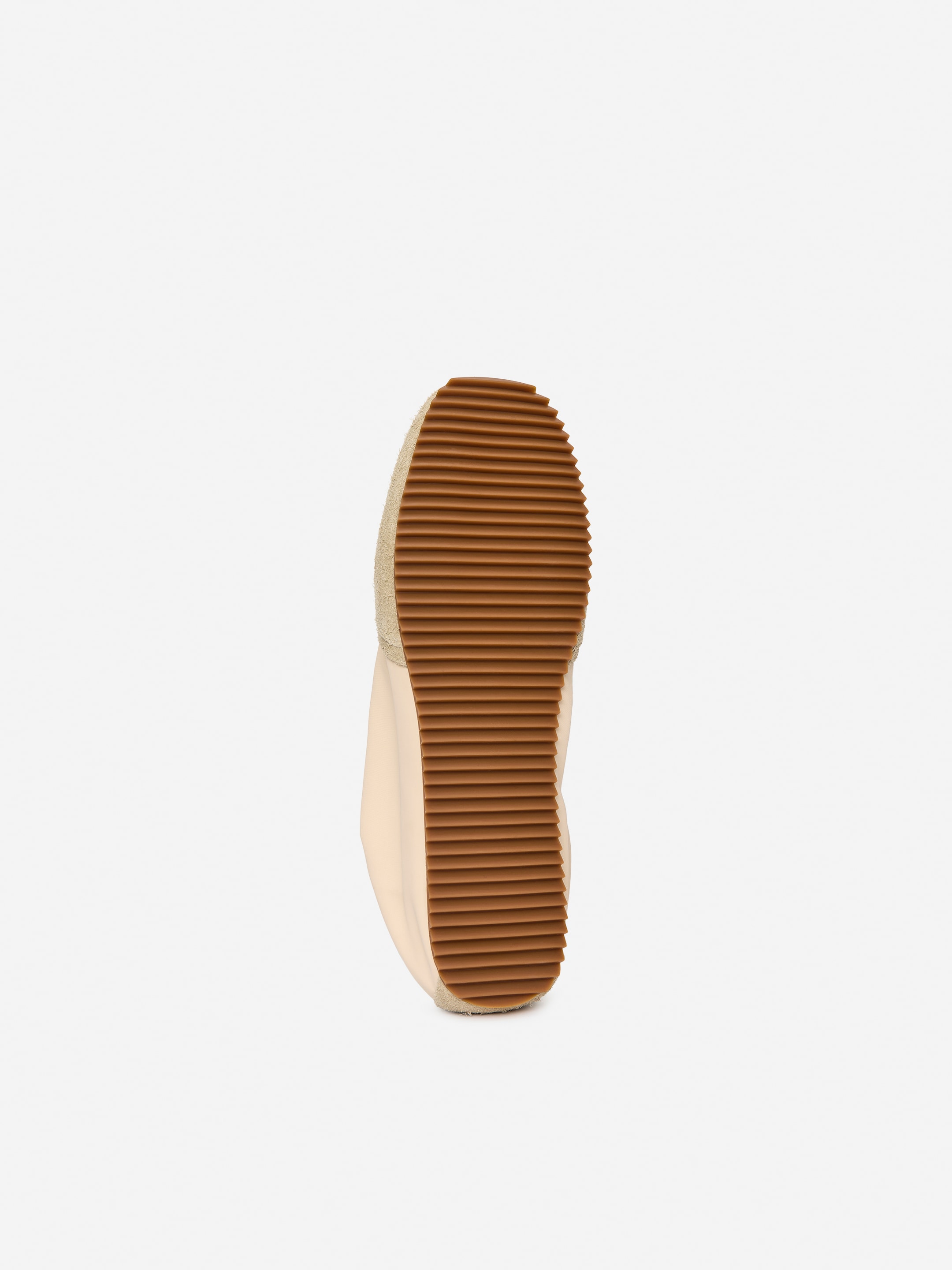 Suede Nylon Trainers - Beige - Women - StillMedia/DescriptiveStillLife - 3
