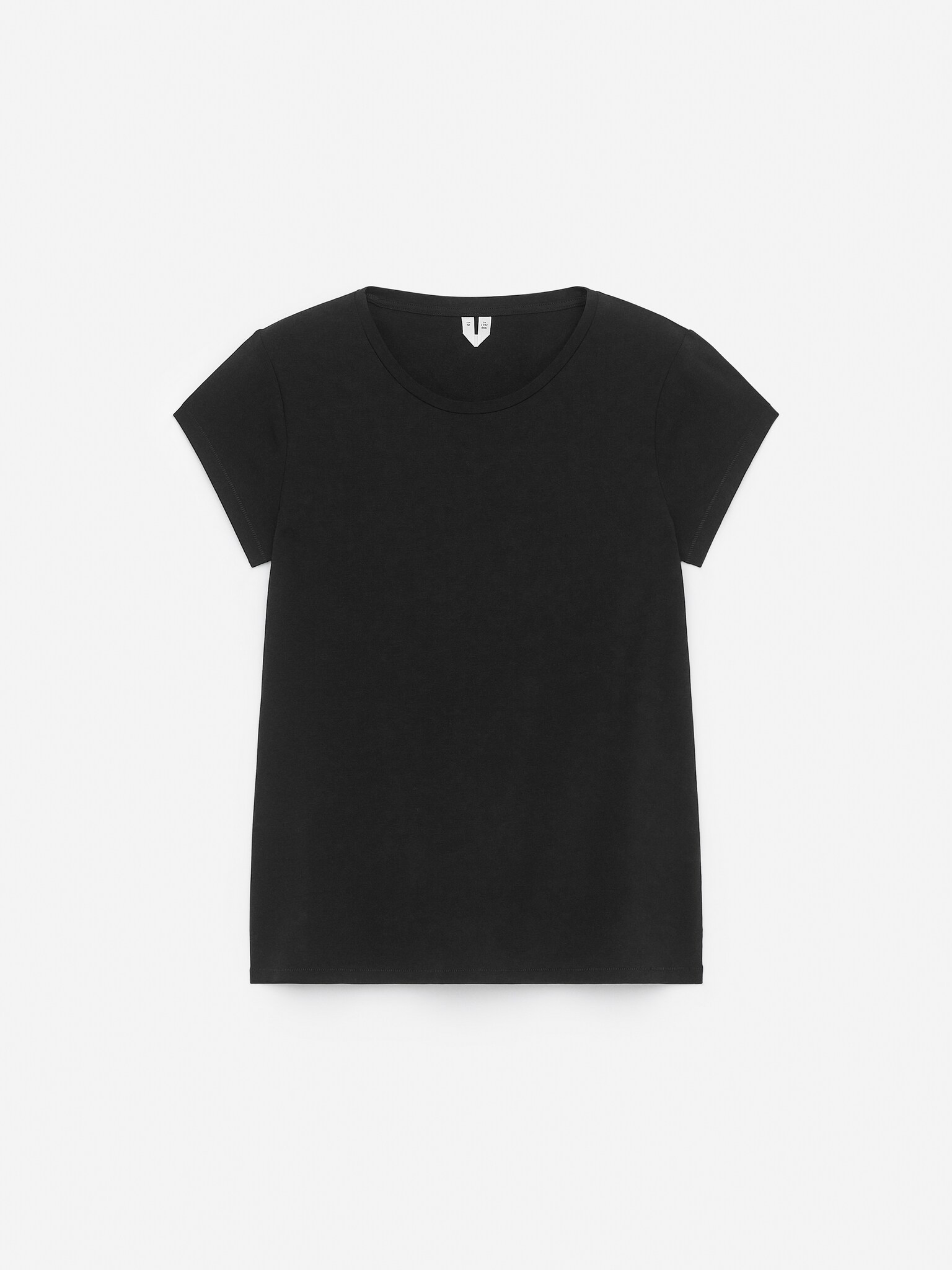 T-shirt LUNA aderente - Nero/Bianco/Verde kaki