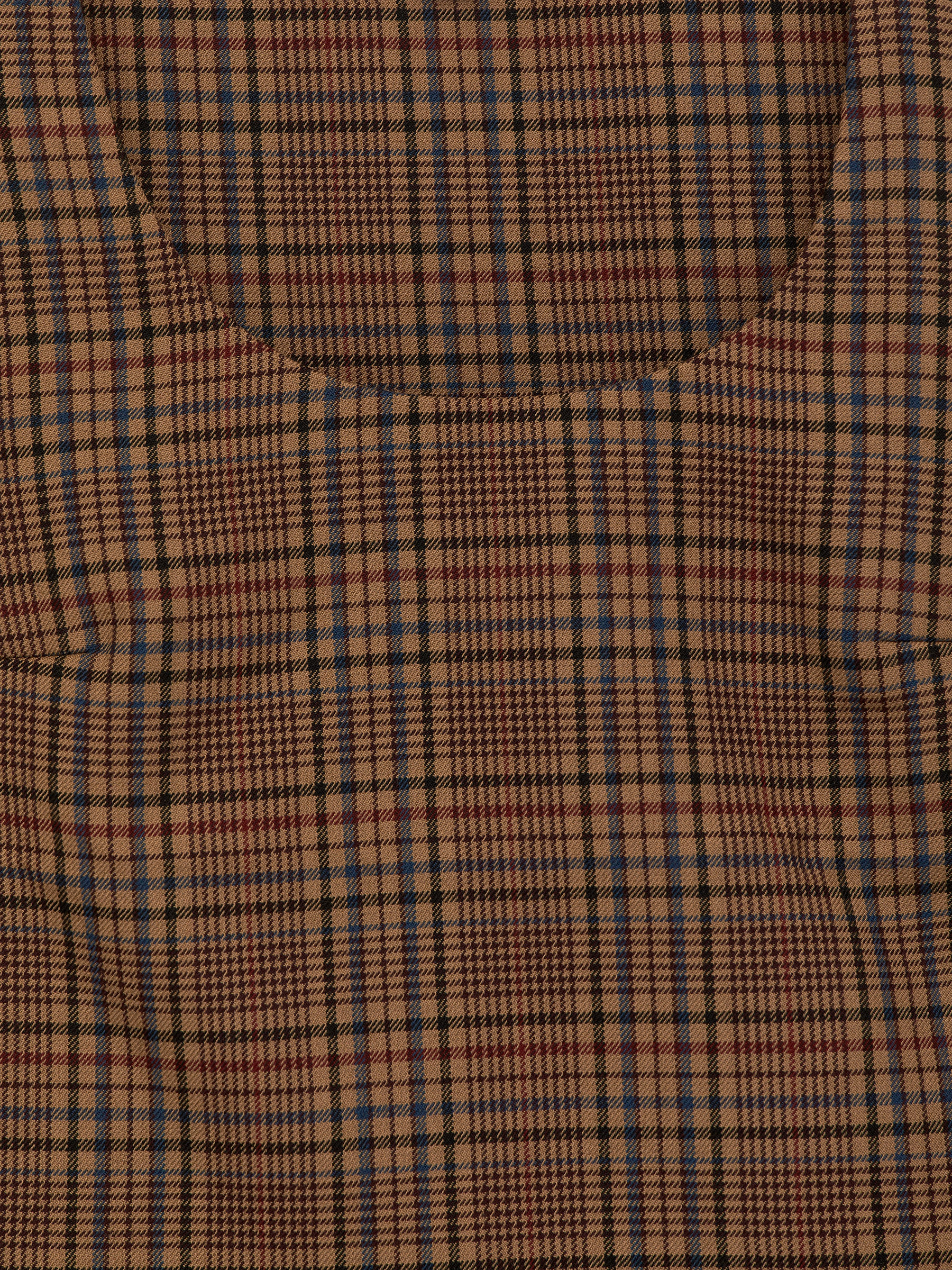 Minivestido de cuadros - Beige oscuro/cuadros - Corte estándar - Women - StillMedia/DescriptiveDetail - 2