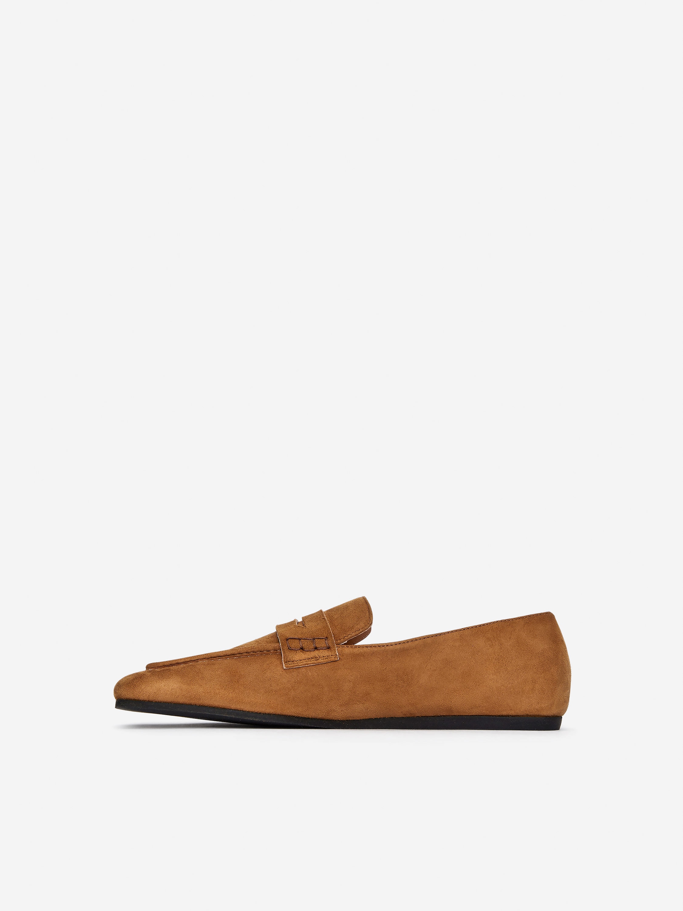 Suede Loafers - Brown - Women - StillMedia/DescriptiveStillLife - 2