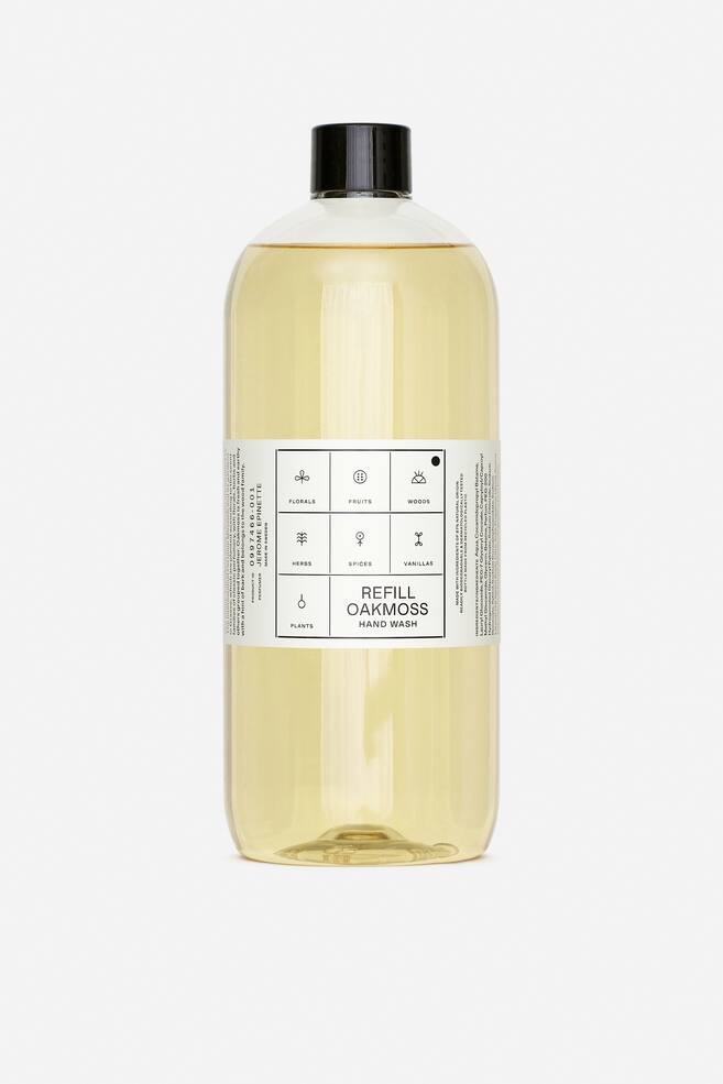 Hand Wash Refill 1000 ml - Oakmoss/Geranium - 1