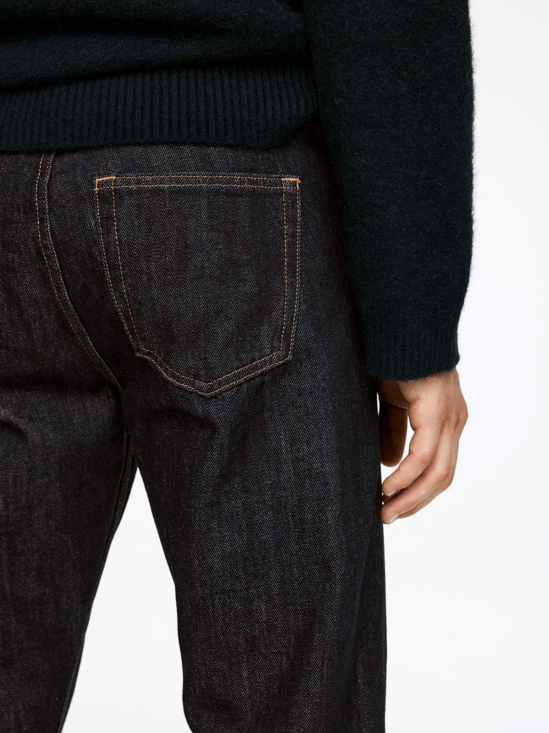 PARK Regular Straight Jeans - Dark Blue - Regular fit - Men - StillMedia/Lookbook - 3