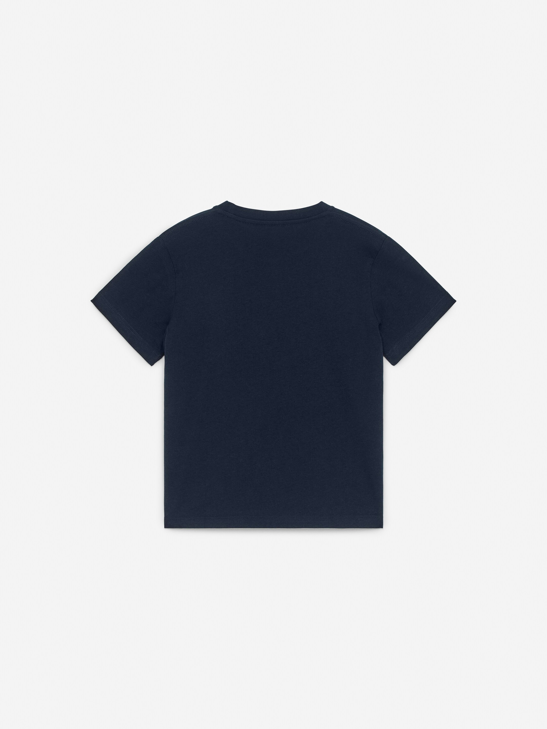 View larger image: Crew-Neck T-Shirt - Dark Blue - Kids | H&M GB 2
