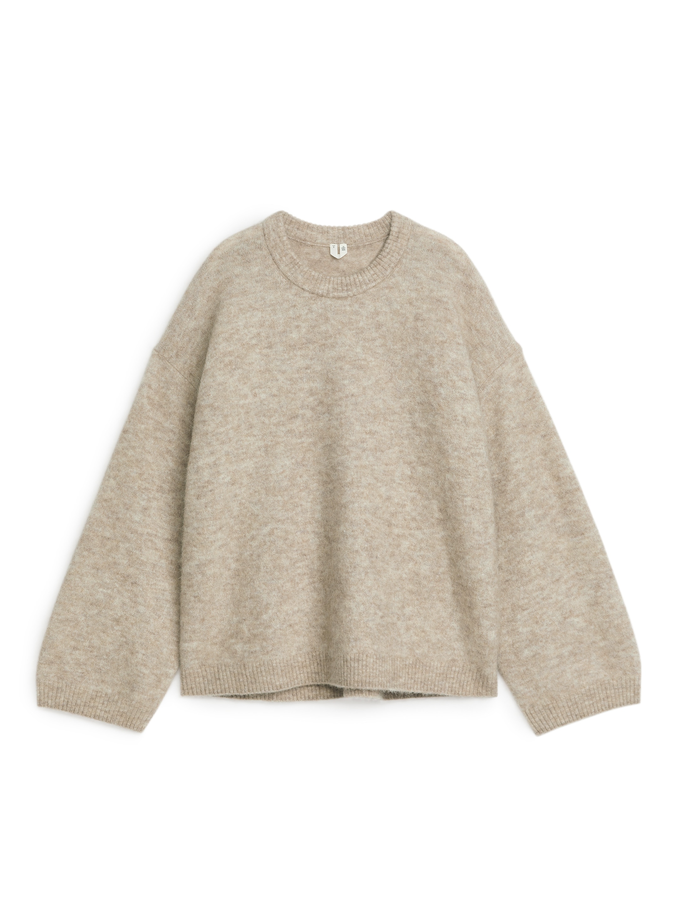 Größeres Bild anzeigen: Pullover aus Alpakawolle und Wolle - Beige - Ladies | H&M AT 1