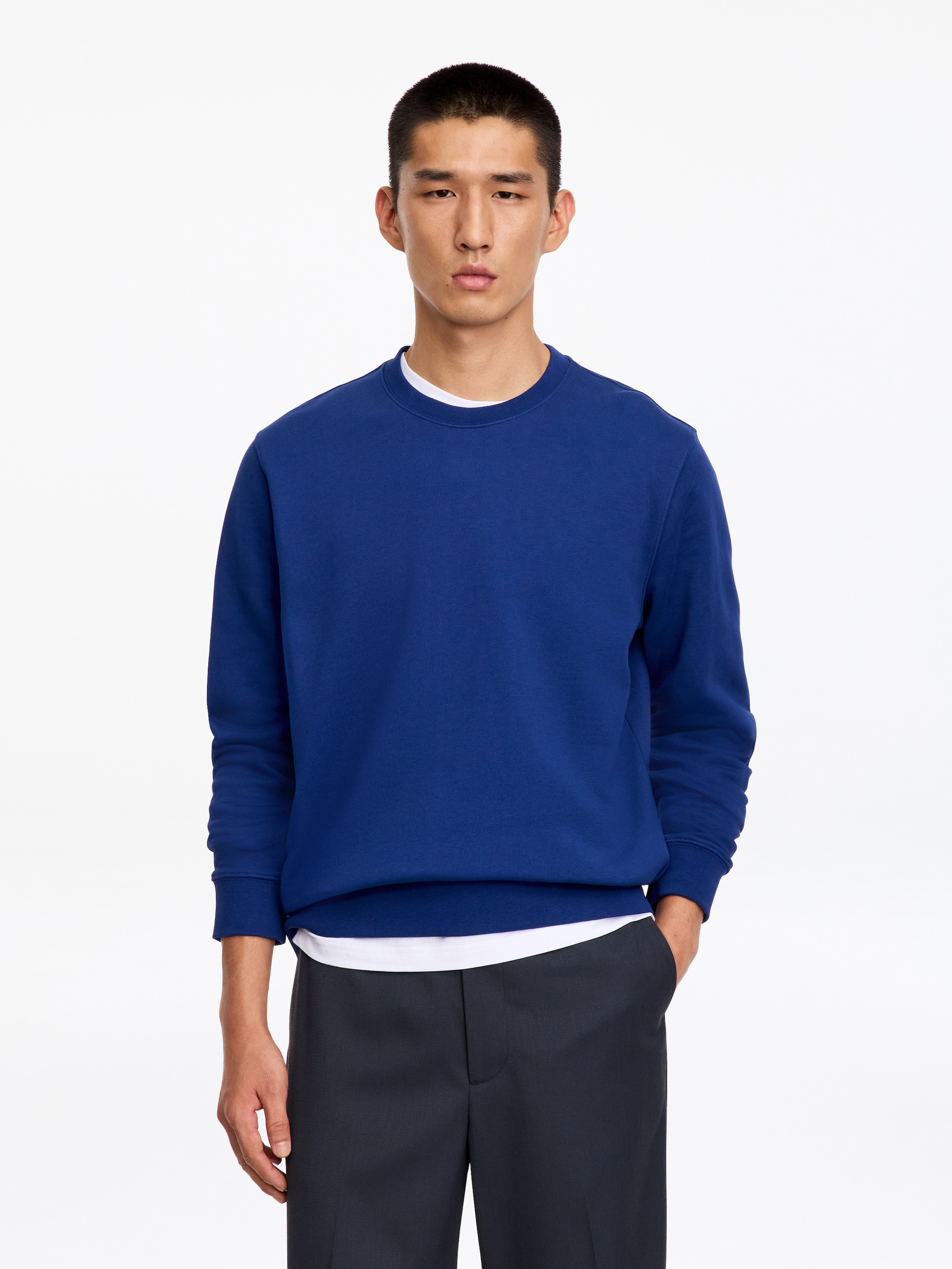 Felpa di peso medio-Blue-18495