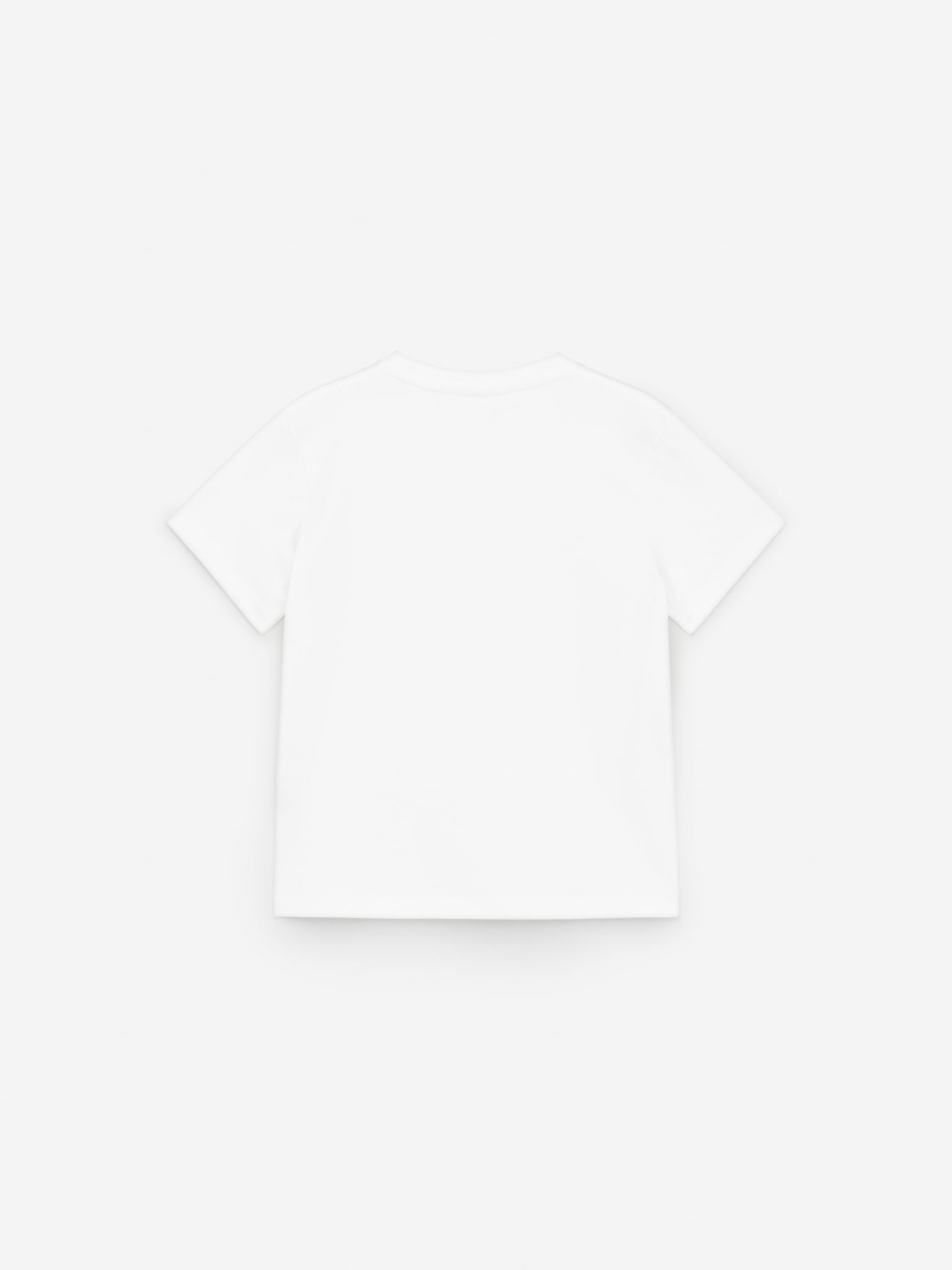 T-Shirt mit Rundhalsausschnitt - Weiß/Grün/Graumeliert/Lila/Blau - 4