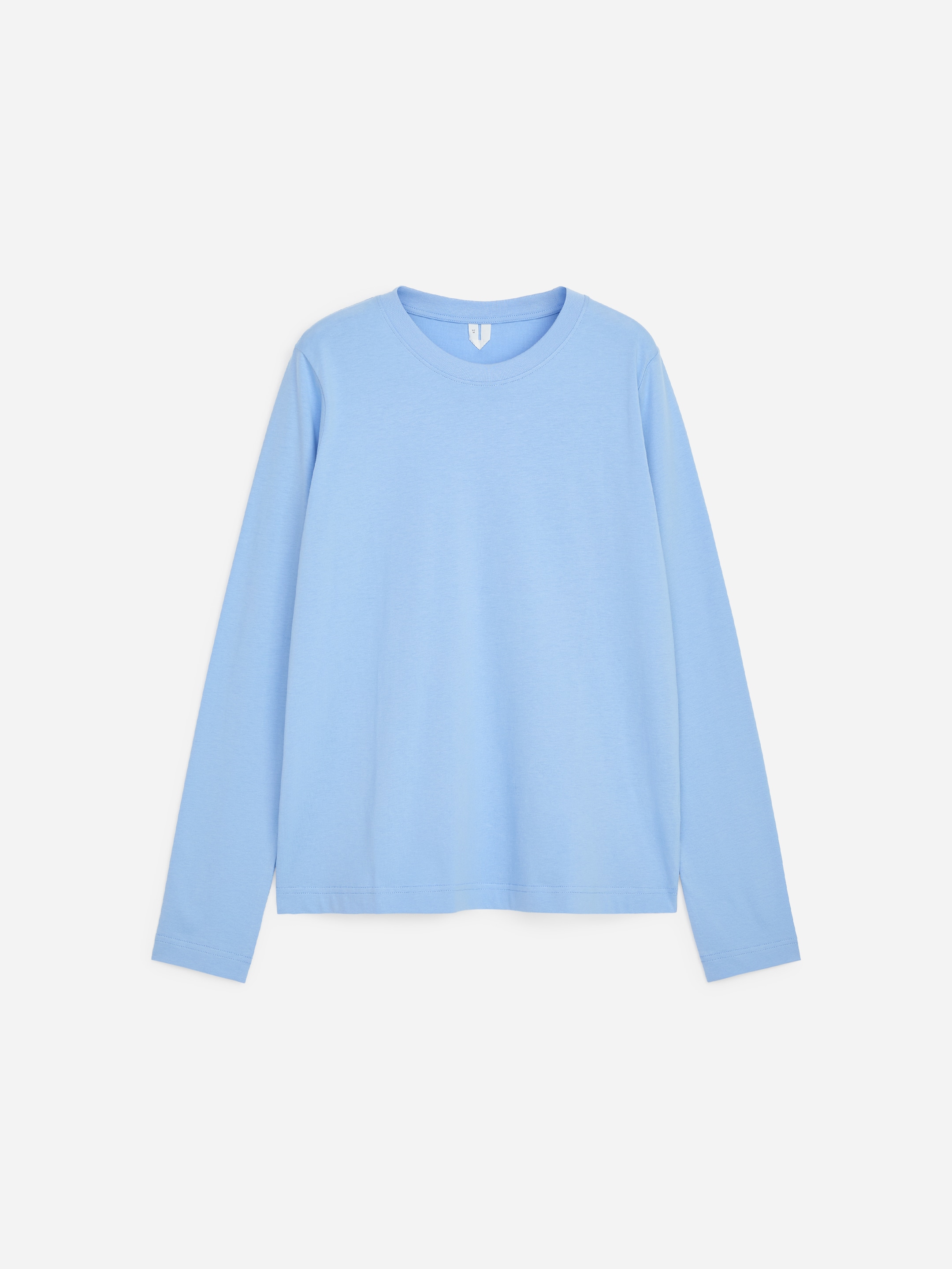 T-shirt Signature a maniche lunghe - Azzurro - Regular fit - women - StillMedia/DescriptiveStillLife - 1