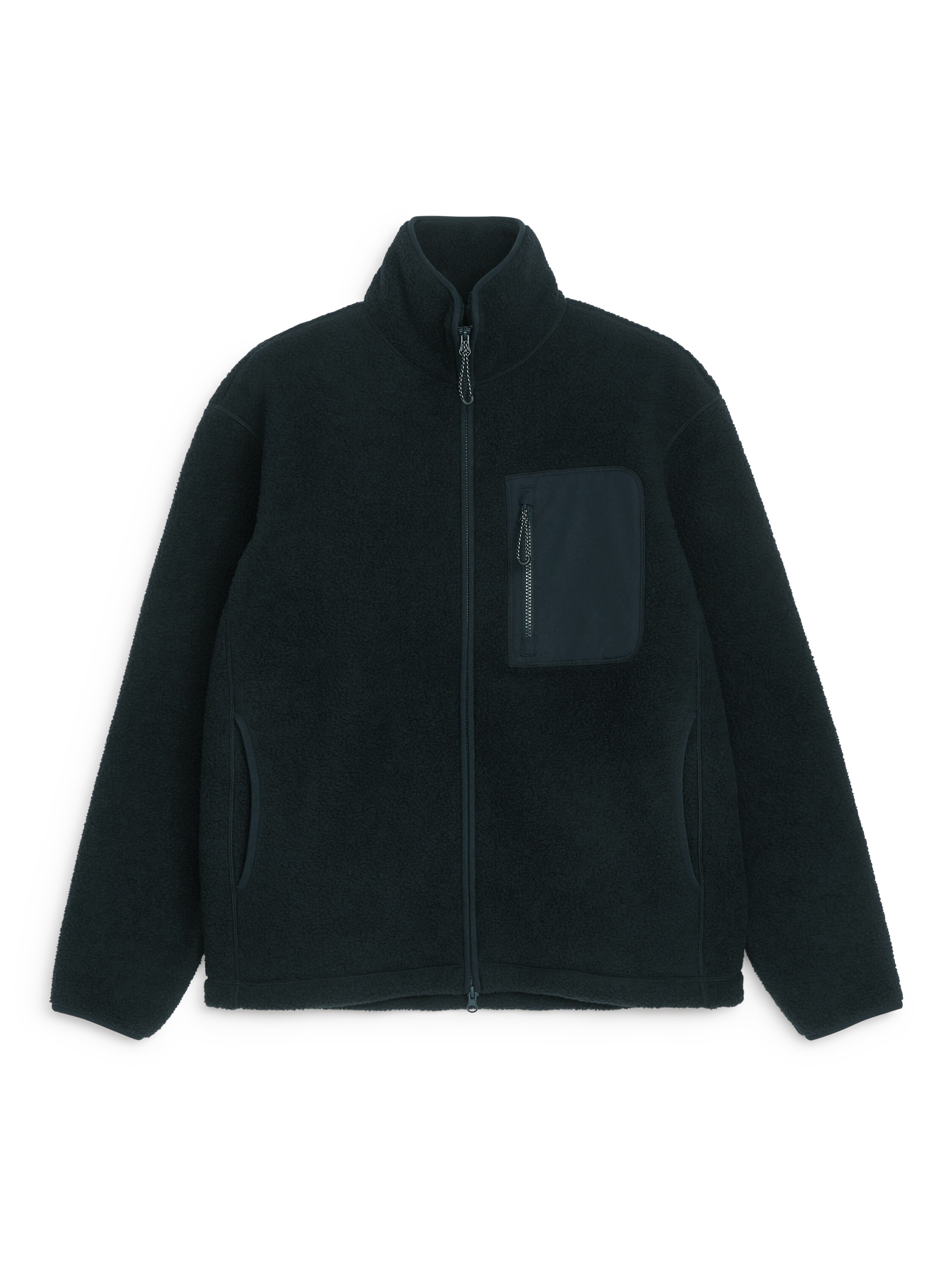 Fleece Jacket – Dark Blue – Men – ARKET NL