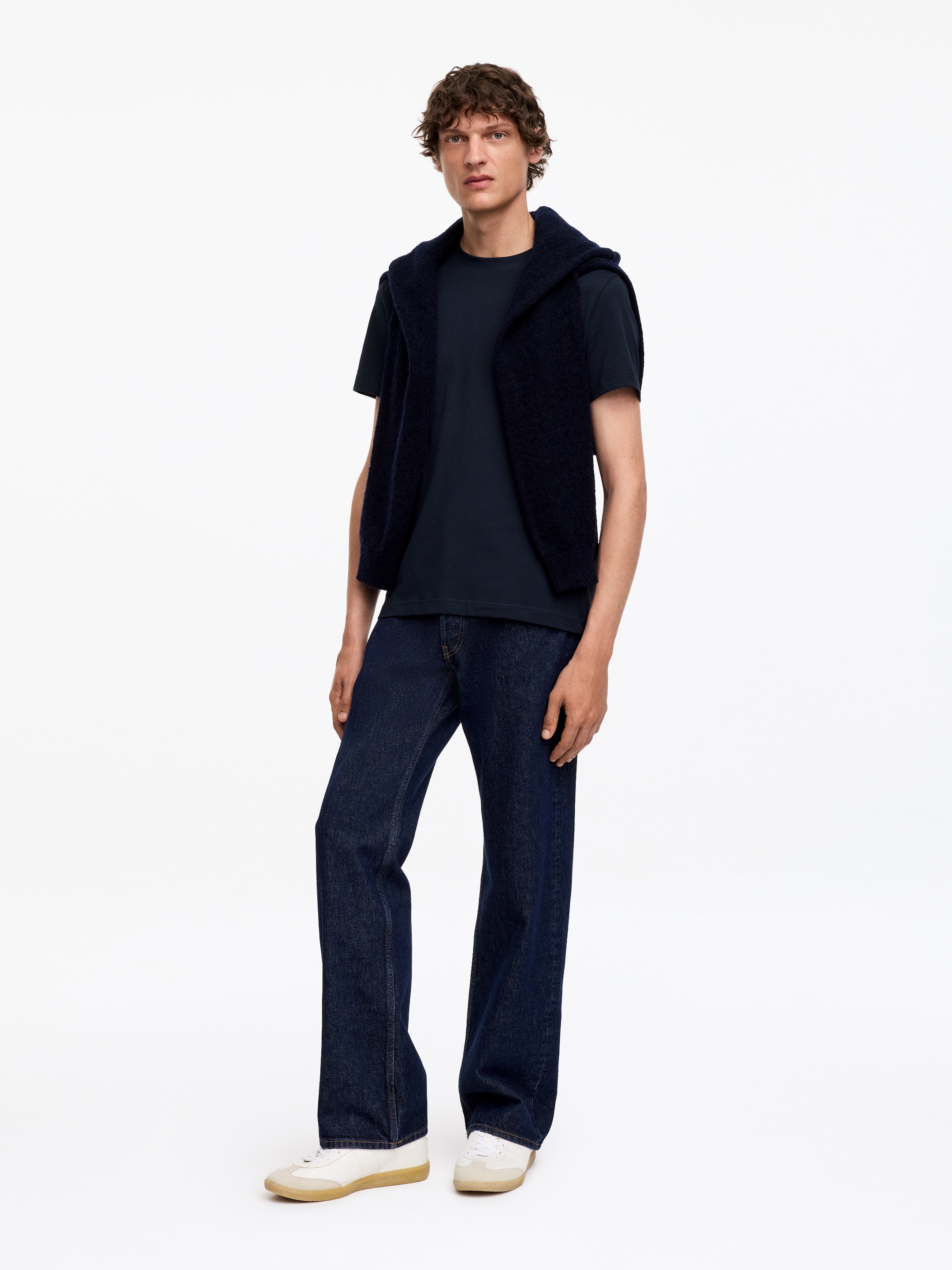 Camiseta regular fit de 170 GSM - Azul oscuro - Corte estándar - Men - StillMedia/Lookbook - 52