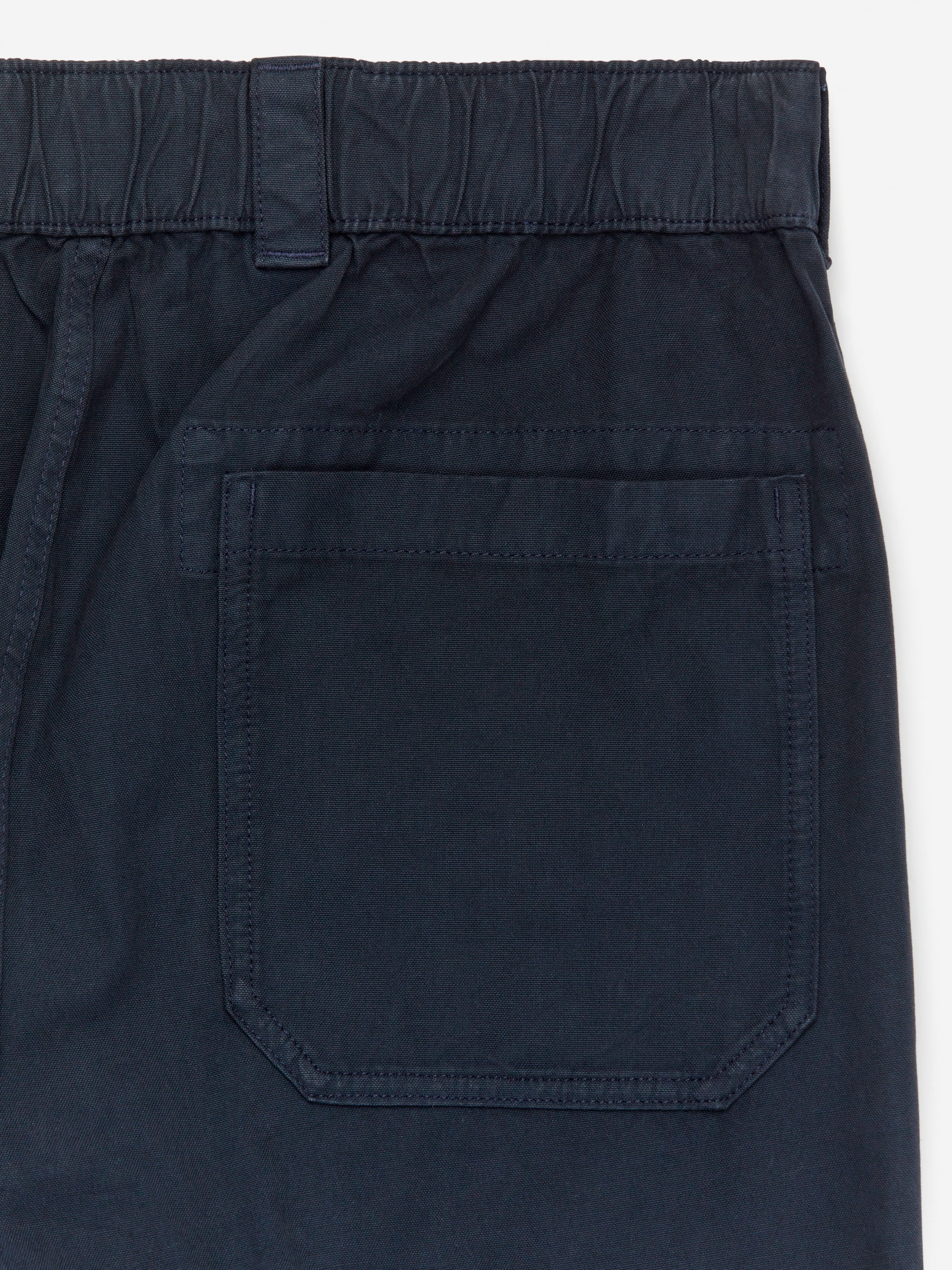 Pantalon utilitaire en coton - Bleu foncé - Regular fit - Homme - StillMedia/DescriptiveDetail - 1