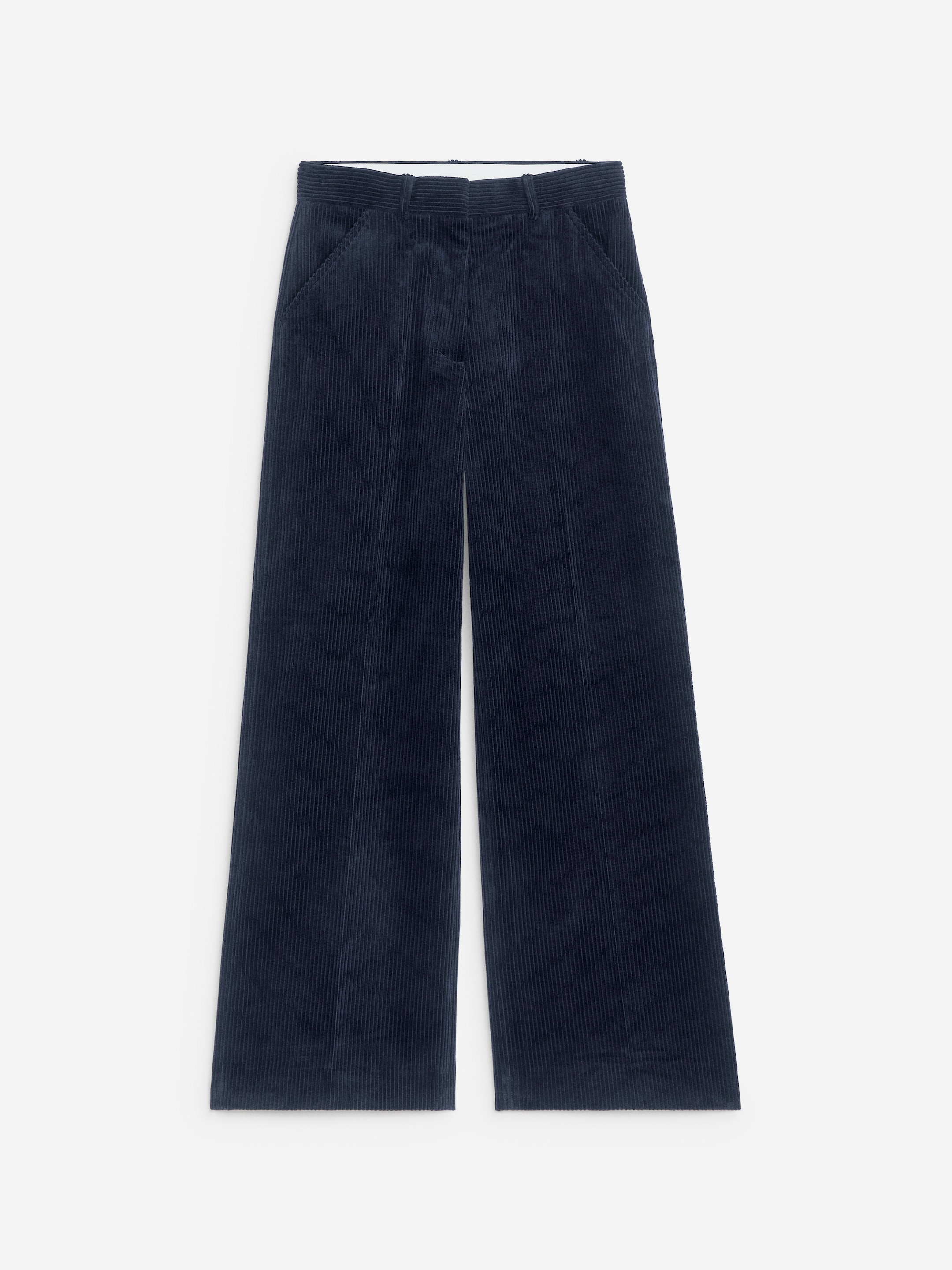 Penny Martin and ARKET Corduroy Trousers-#0A041F-12985