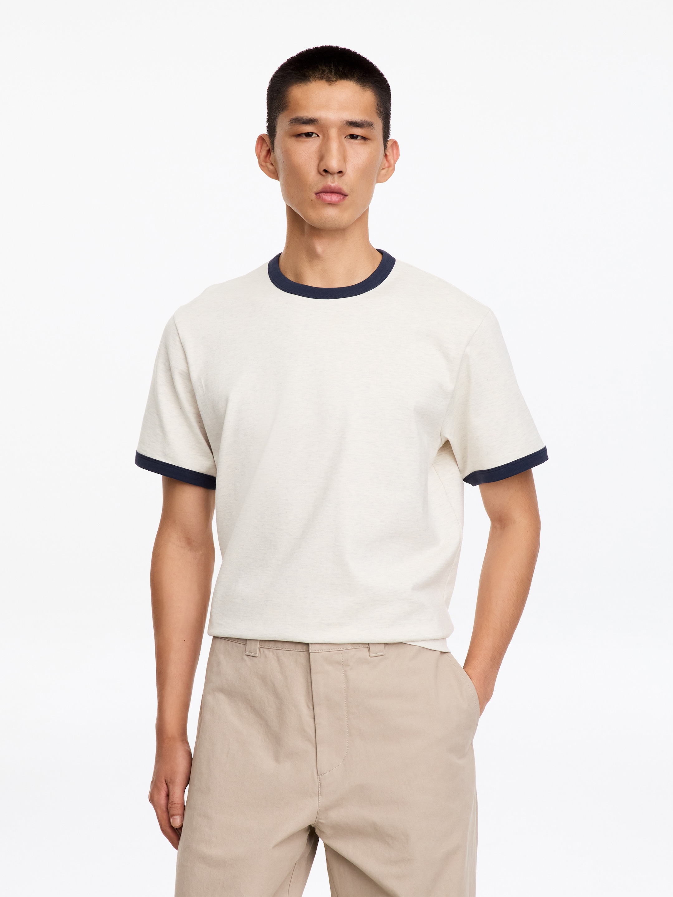 Camiseta entallada-White-19377