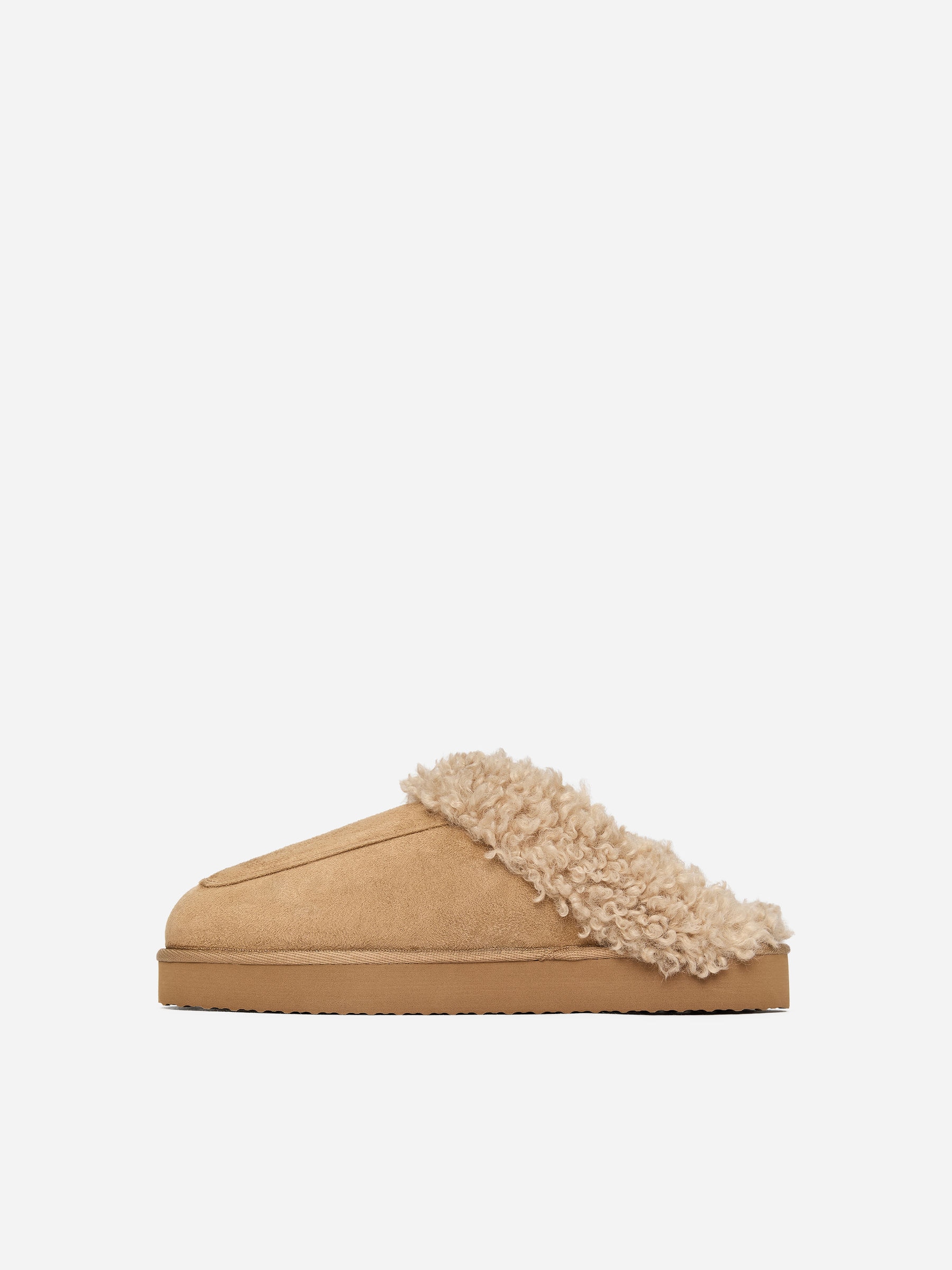 Faux-Fur Slippers - Beige - Women - StillMedia/DescriptiveStillLife - 3