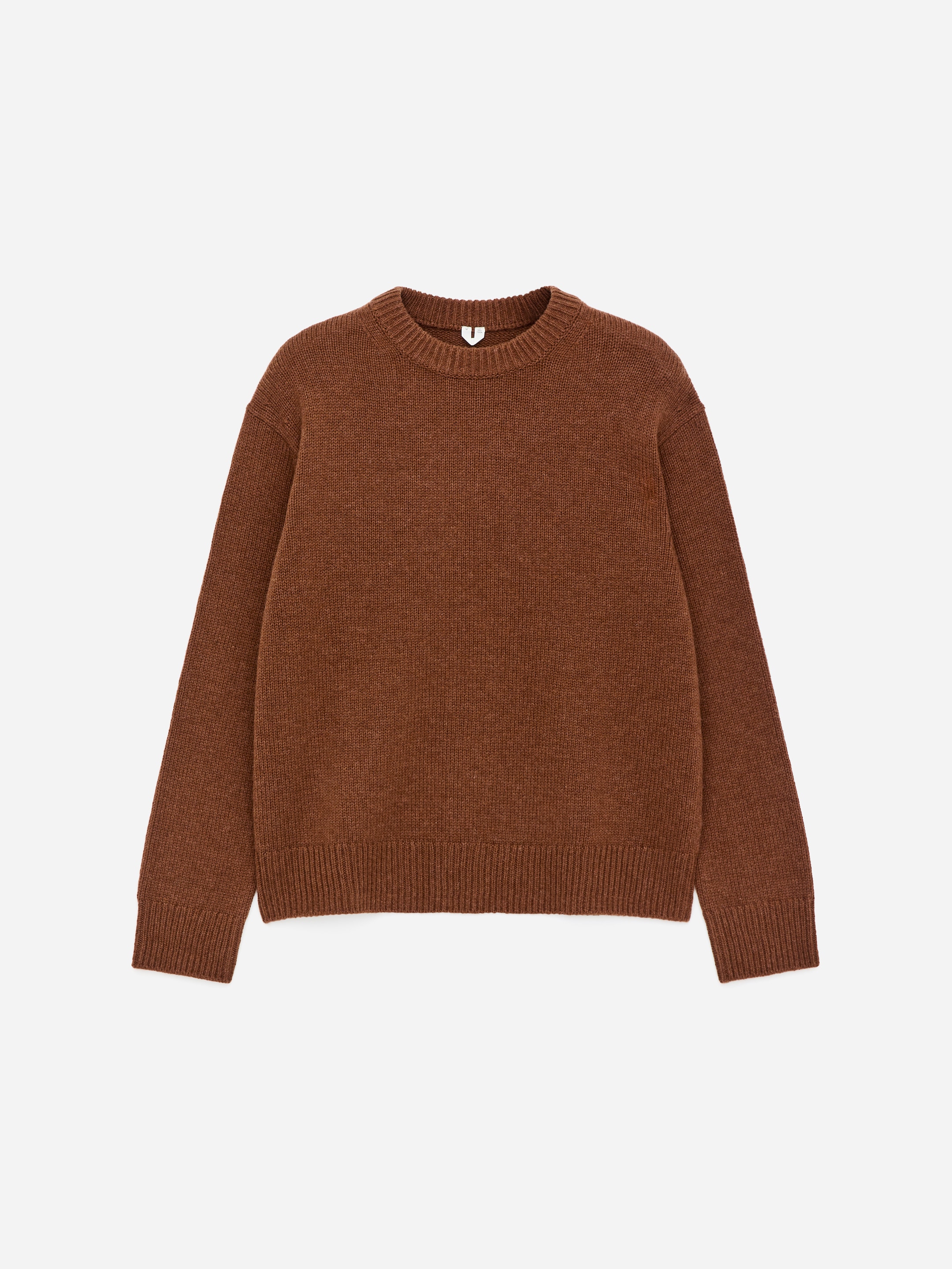 Heavy Knit Wool Jumper-#633825-17766