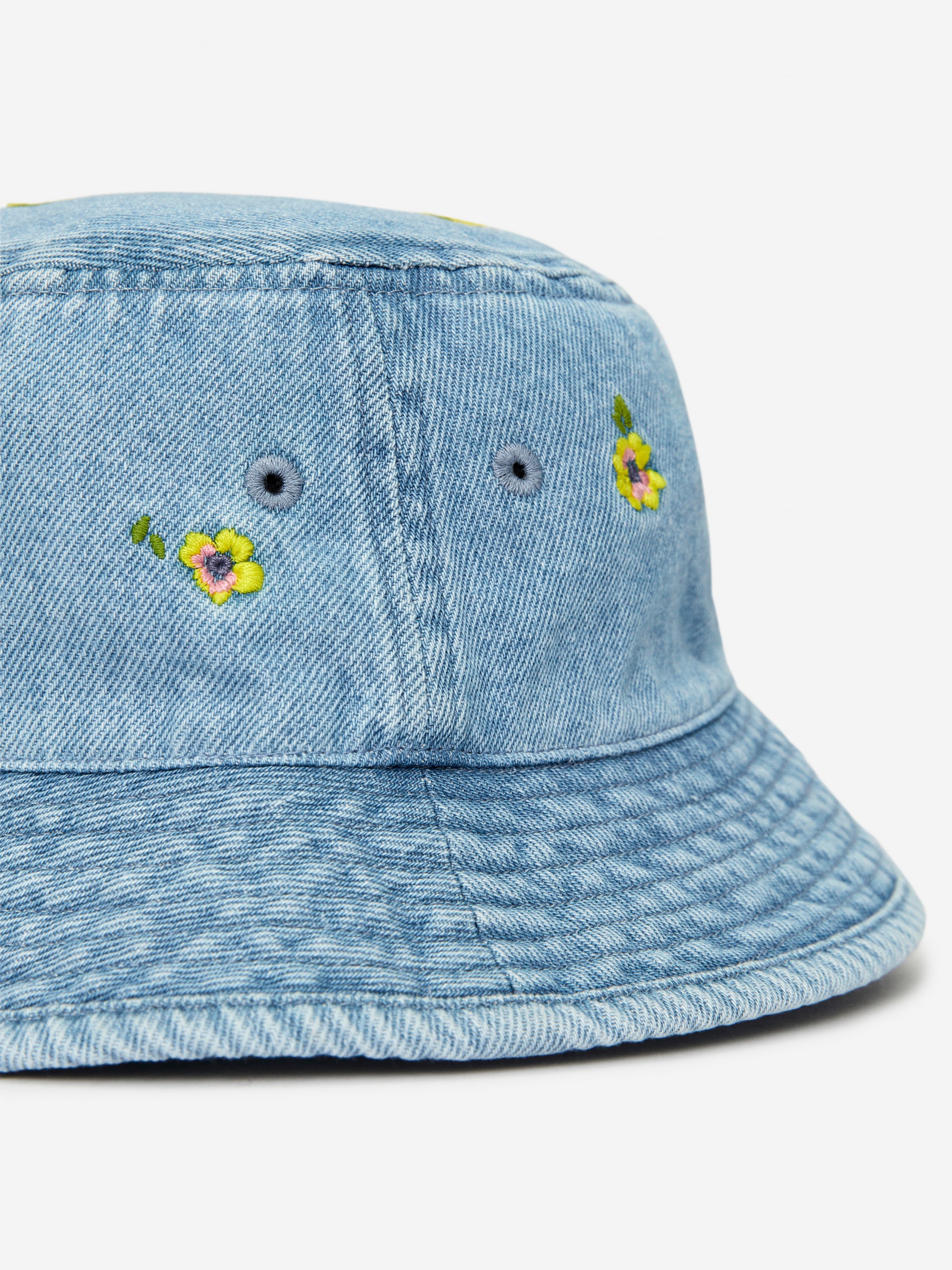 Ver imagem maior: Chapéu bucket bordado - Azul claro - CRIANÇA | H&M PT 3
