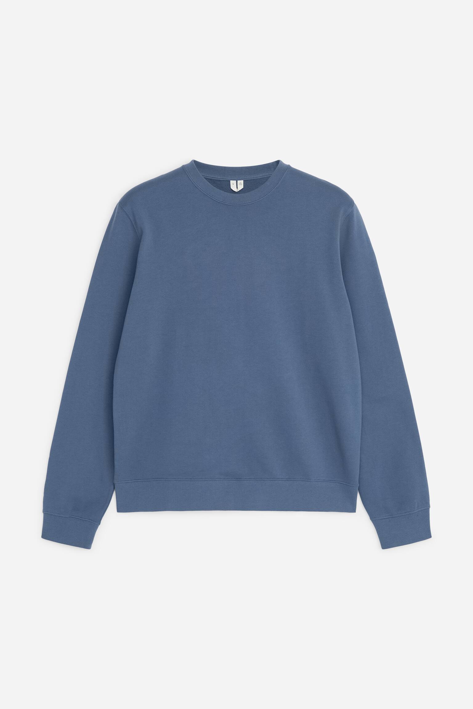 Mid-Weight Sweatshirt-Dusty Blue - 2