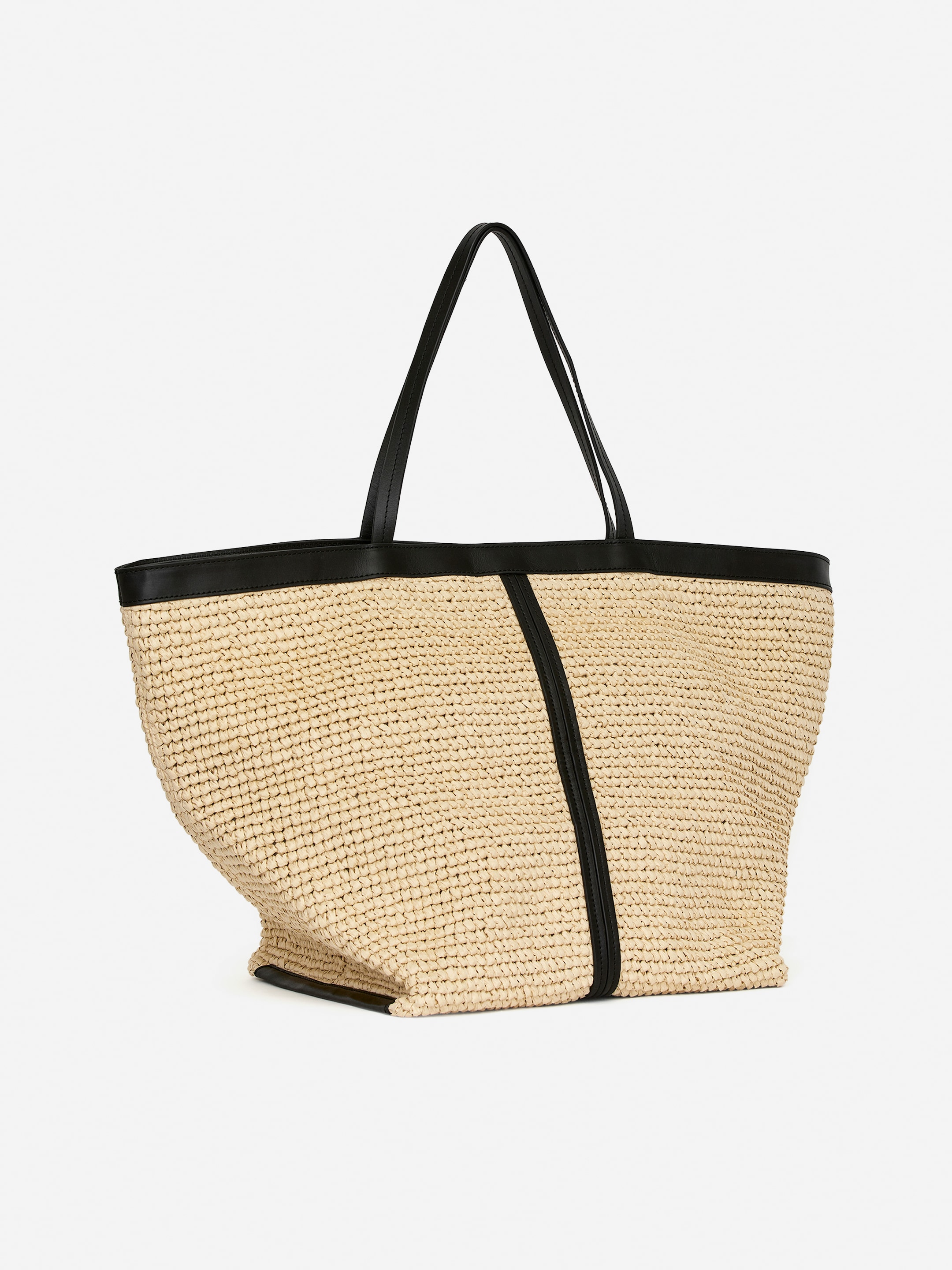 Grotere afbeelding bekijken: Tas van stro - Beige - DAMES | H&M BE 4
