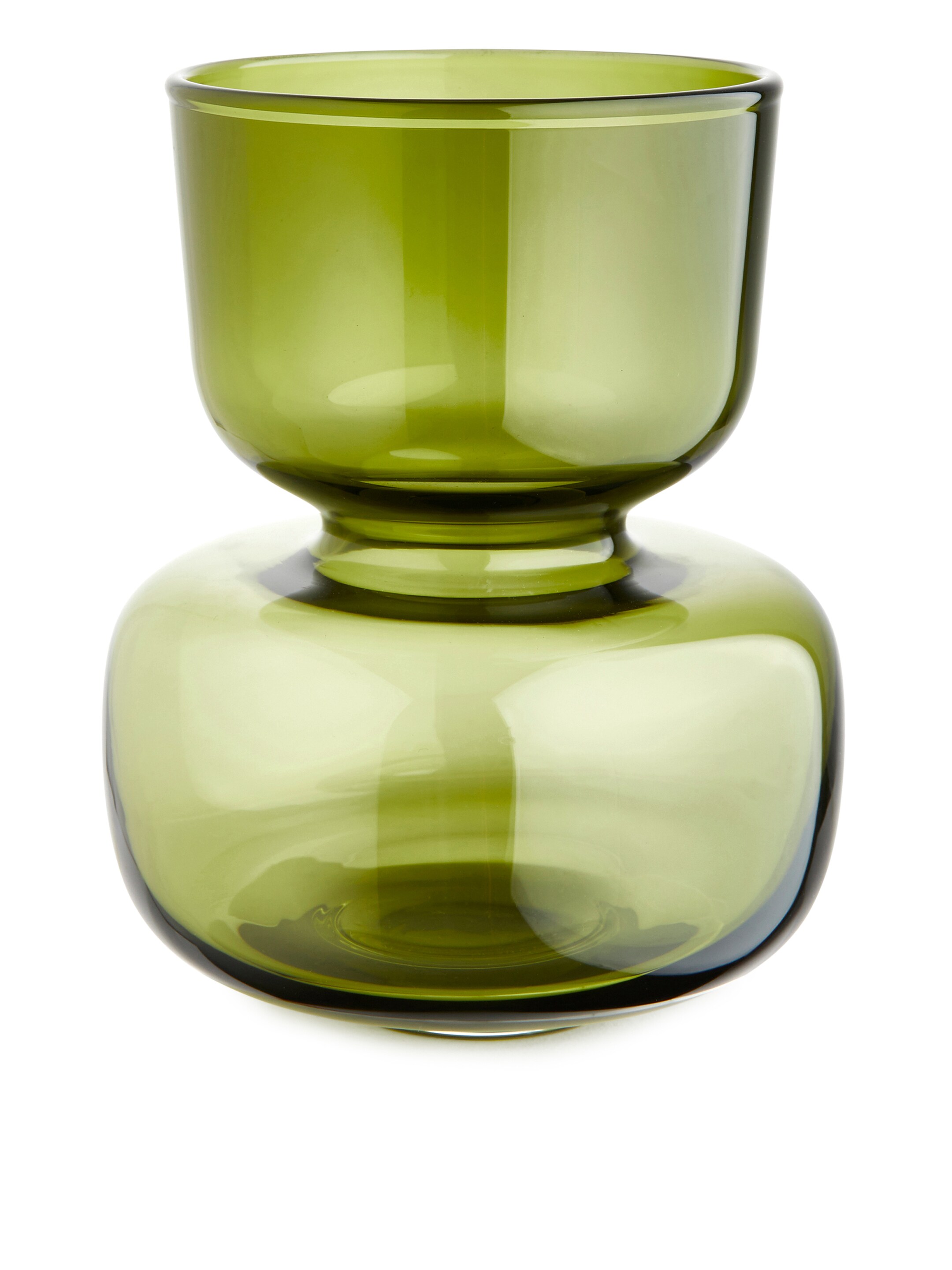 Treibvase aus Glas, 17 cm - Grün - Haushaltswaren - StillMedia/DescriptiveStillLife - 3