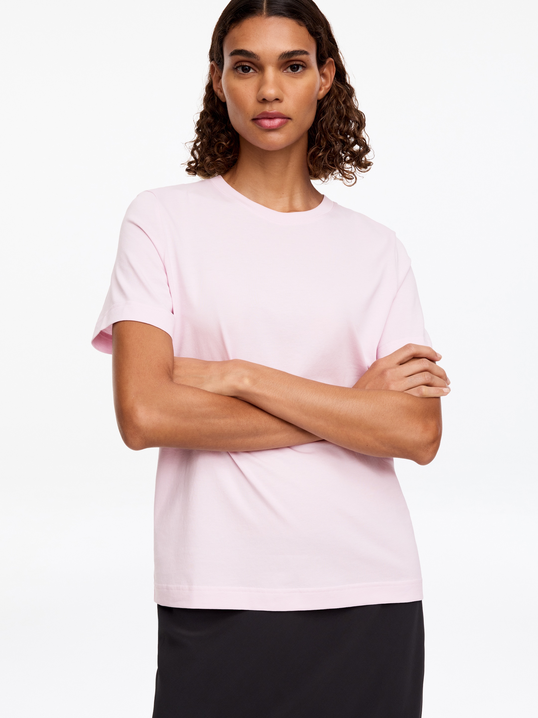 T-shirt Signature a maniche corte - Rosa - Regular fit - Women - StillMedia/Lookbook - 3