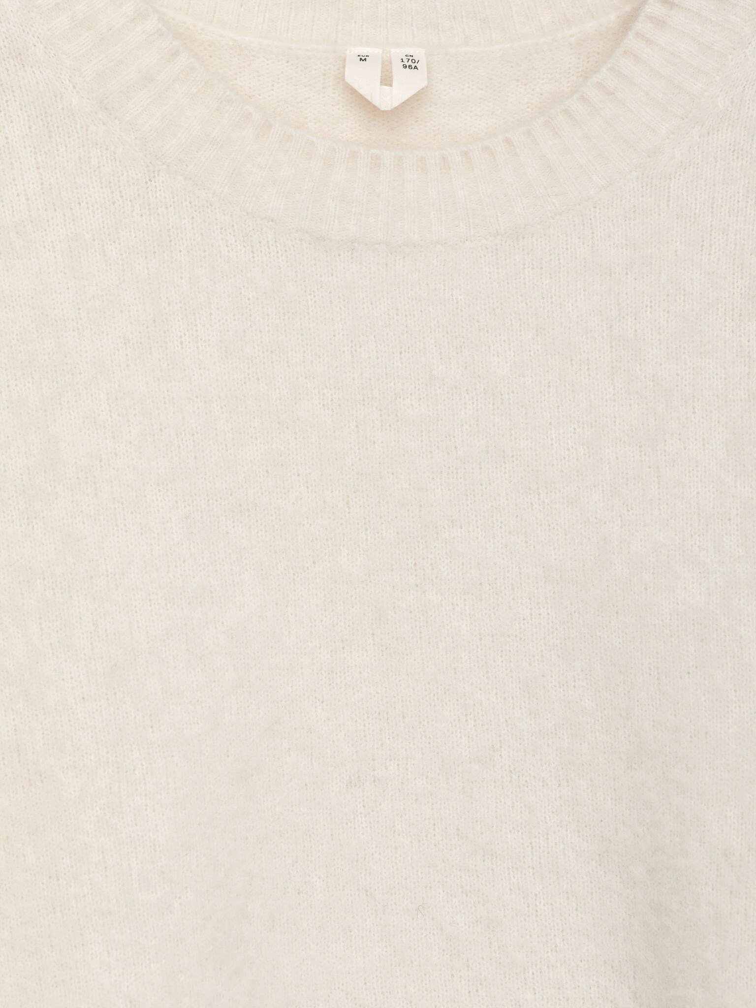 Pull en mélange de laine et d'alpaga - Blanc cassé/Noir/Rouge brun/gris - 4