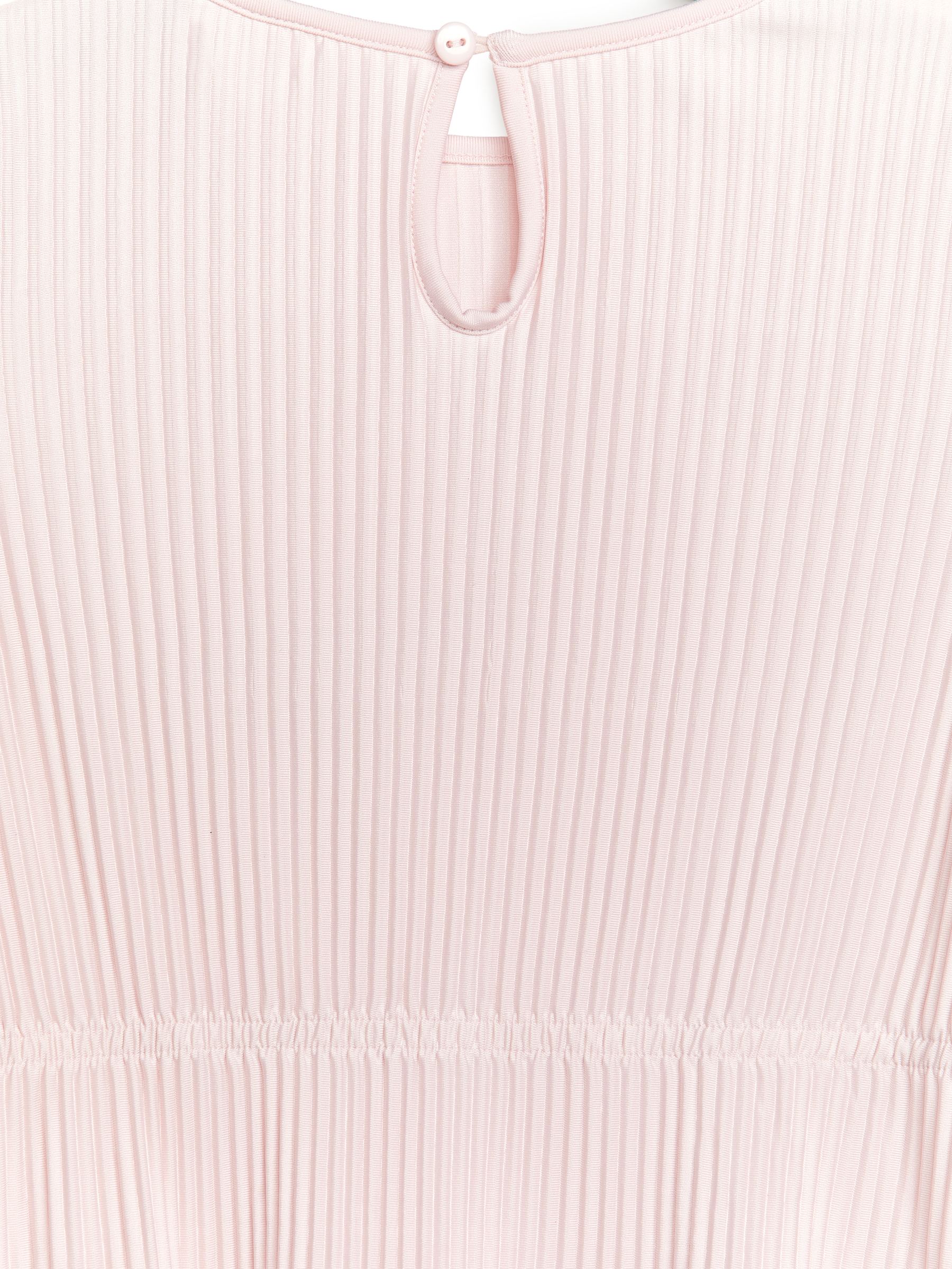 Pleated Jersey Dress - Light Pink - Children - StillMedia/DescriptiveDetail - 2