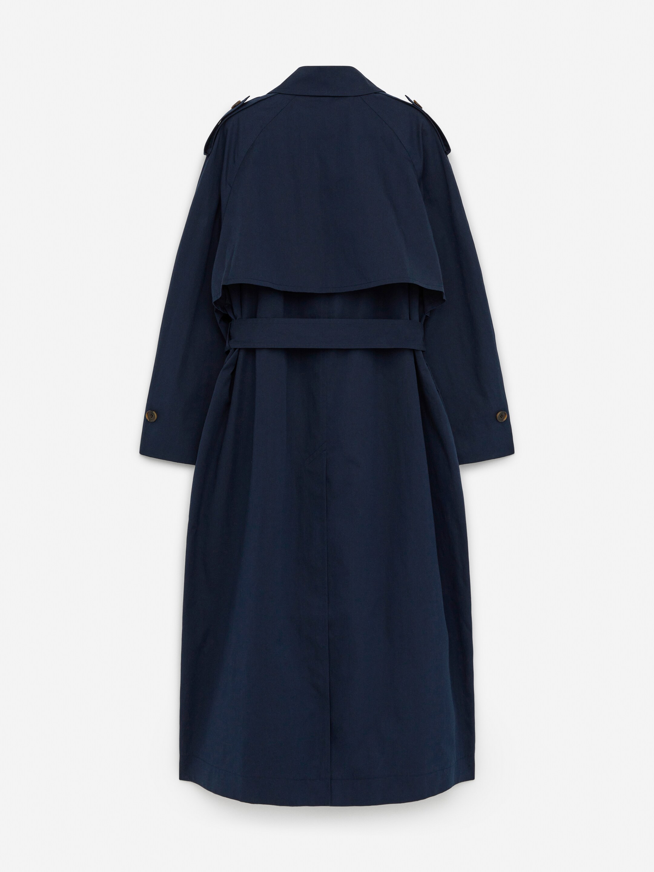 Visa större bild: 2-in 1-trenchcoat - Mörkblå - DAM | H&M SE 3