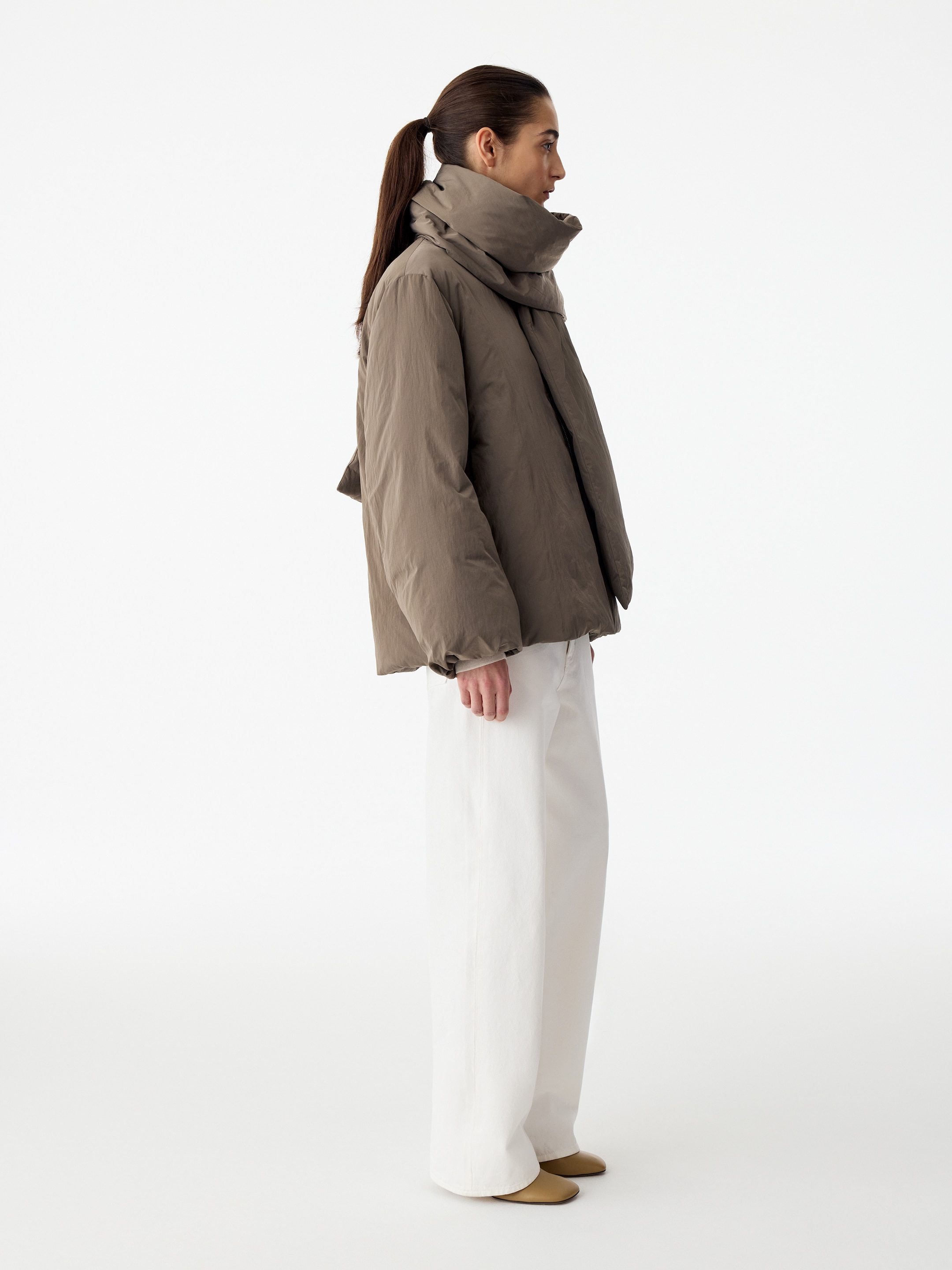 Upcycled Down™ Jacke - Graubraun - Regular Fit - women - StillMedia/Lookbook - 12