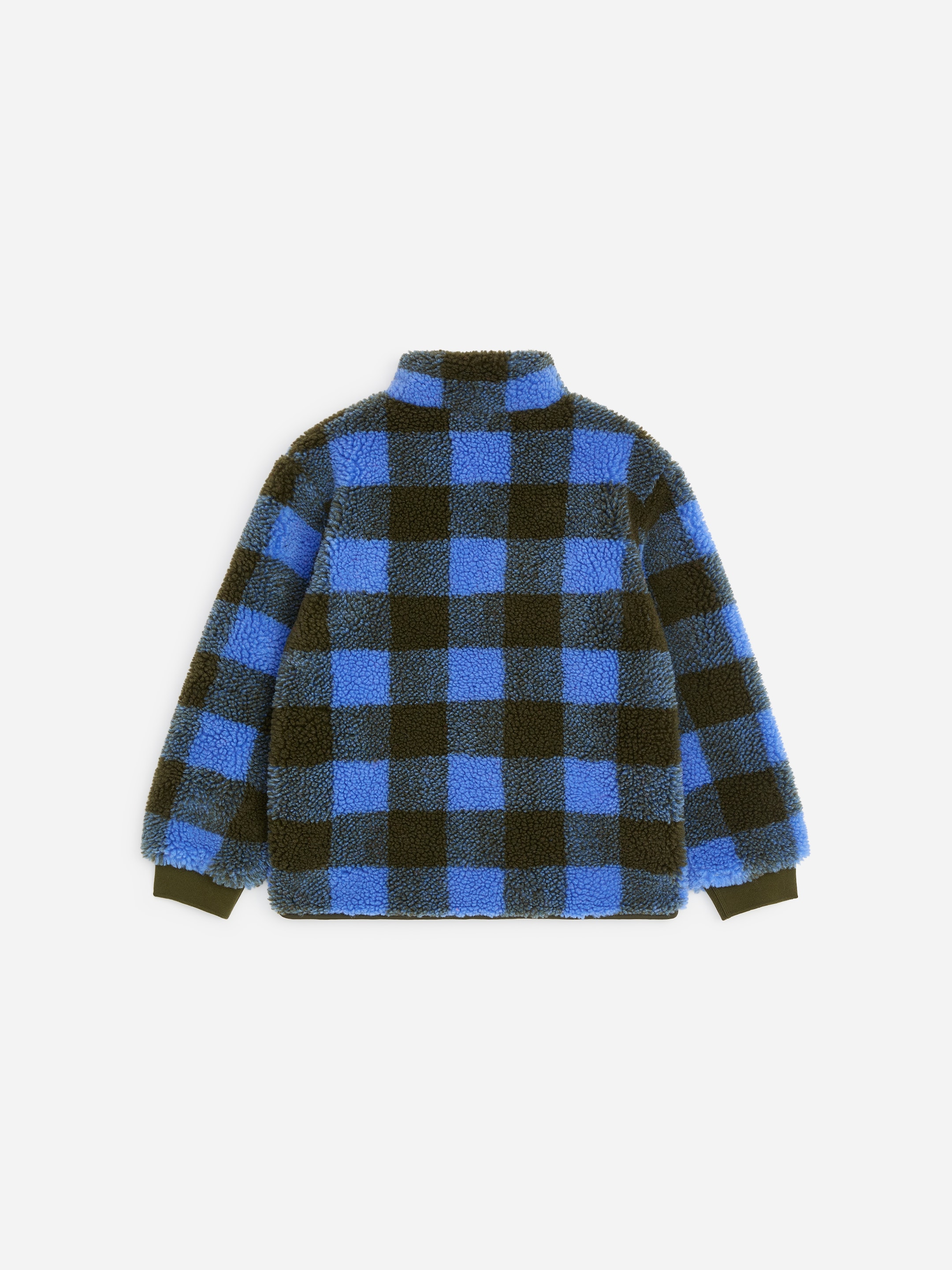 Veste en peluche - Vert/Bleu - Relaxed fit - children - StillMedia/DescriptiveStillLife - 1