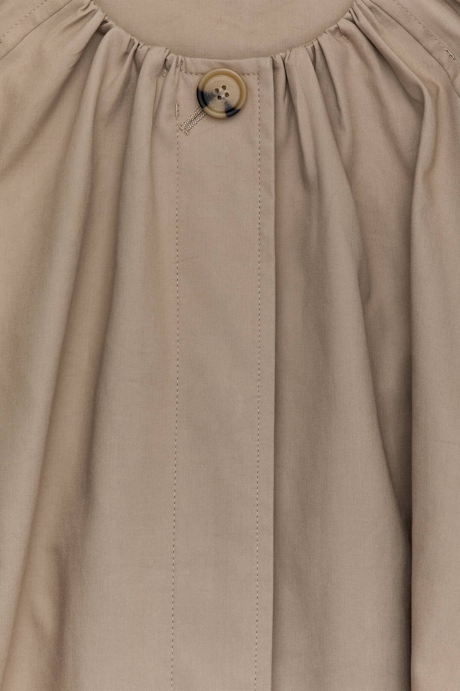 Cappotto in cotone - Beige - 5