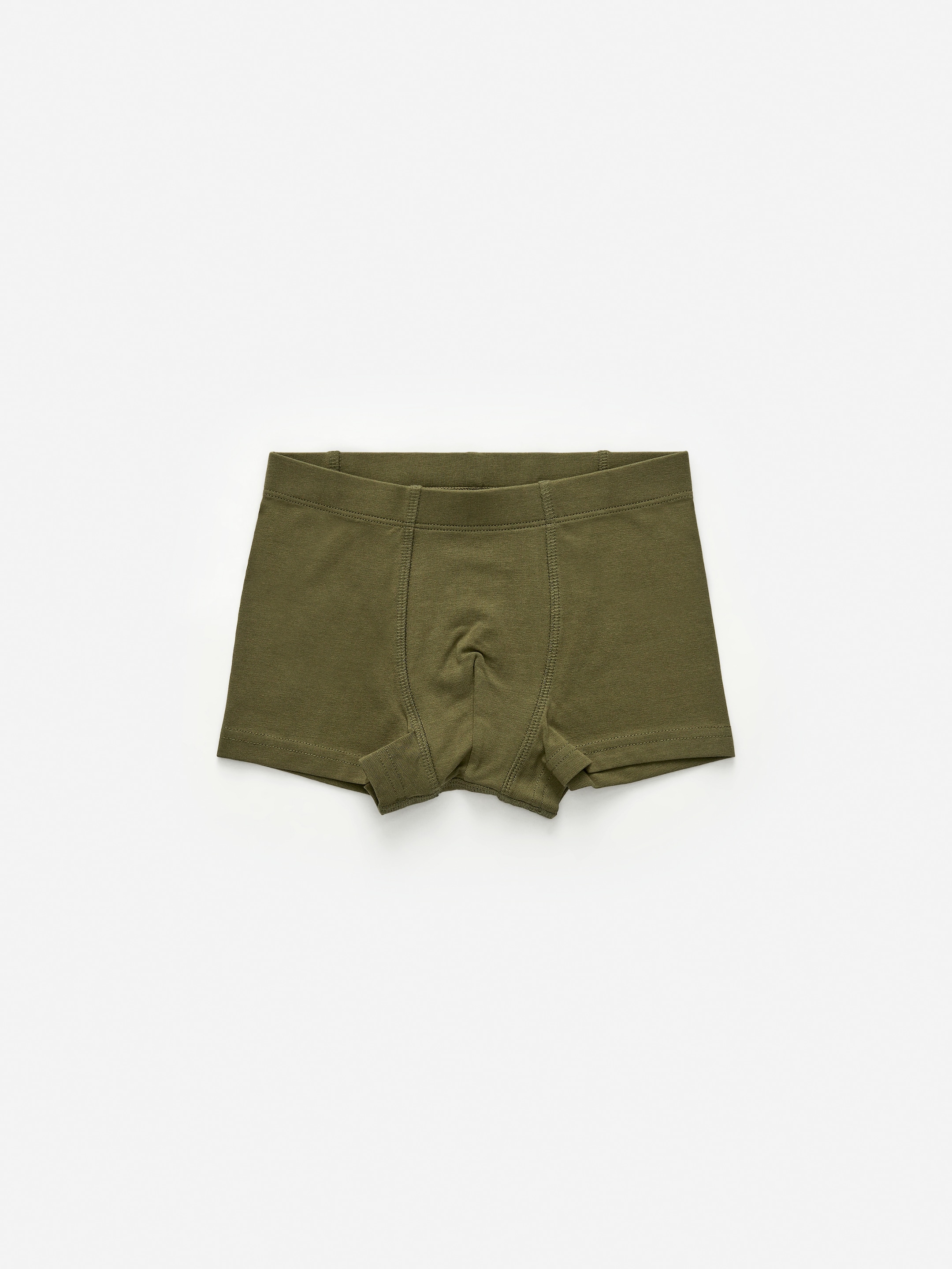 Trunks, 3-pack - Ljusblå/khakigrön - Slim fit - Children - StillMedia/DescriptiveStillLife - 3