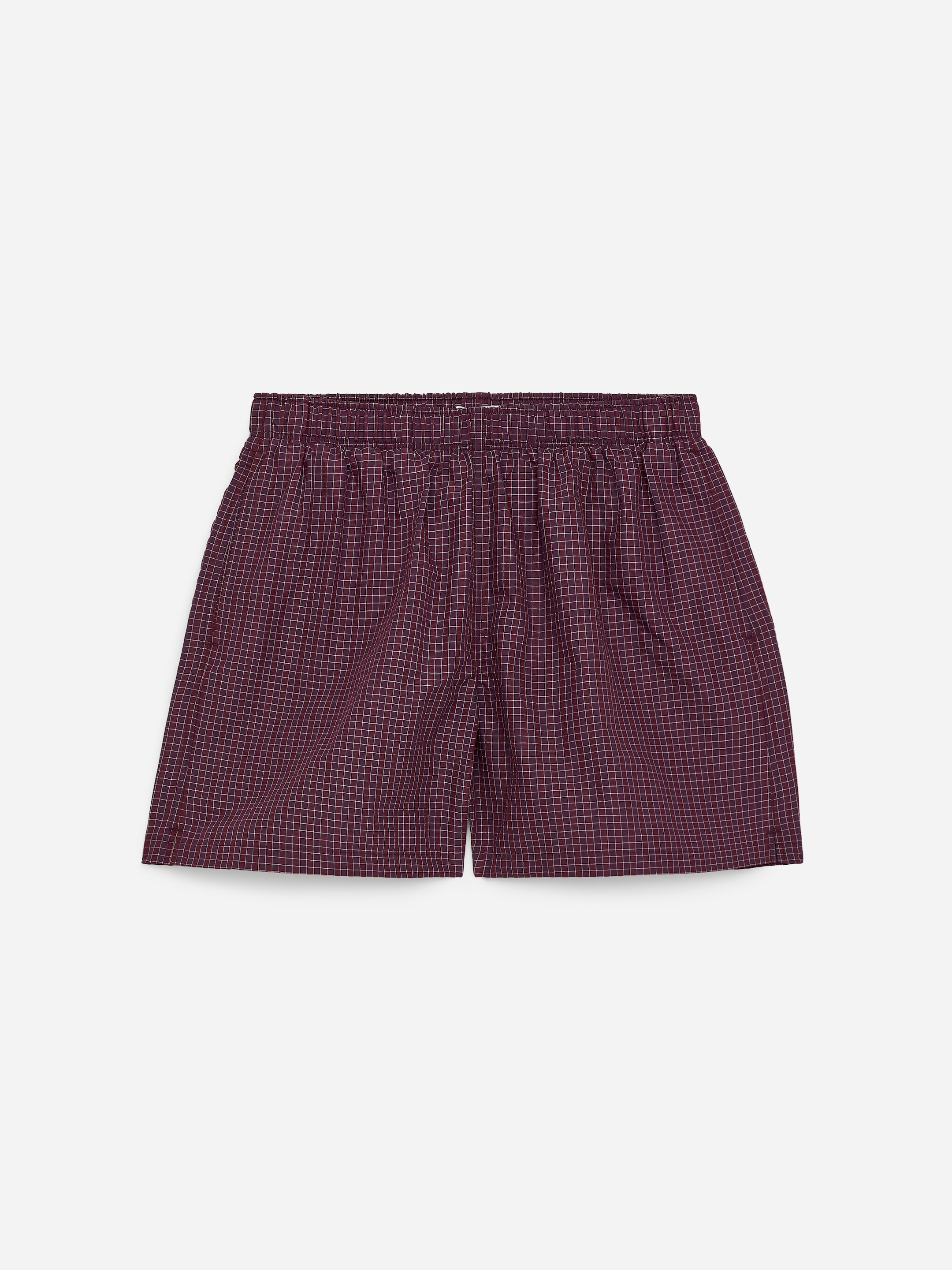 Allover-Printed Swim Shorts-#4B3944-18898