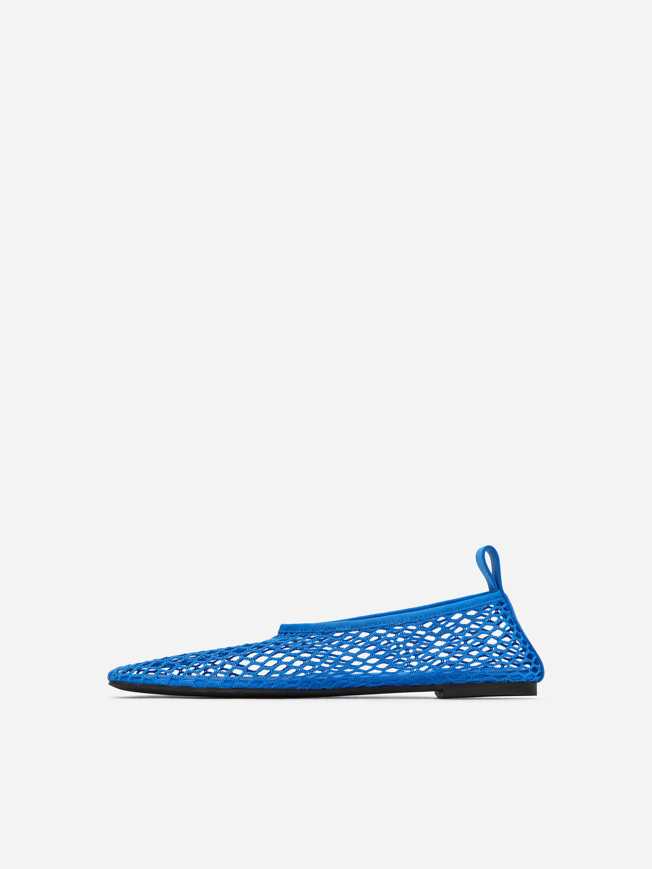 Mesh Ballerina Flats - Blue - Women - StillMedia/DescriptiveStillLife - 1