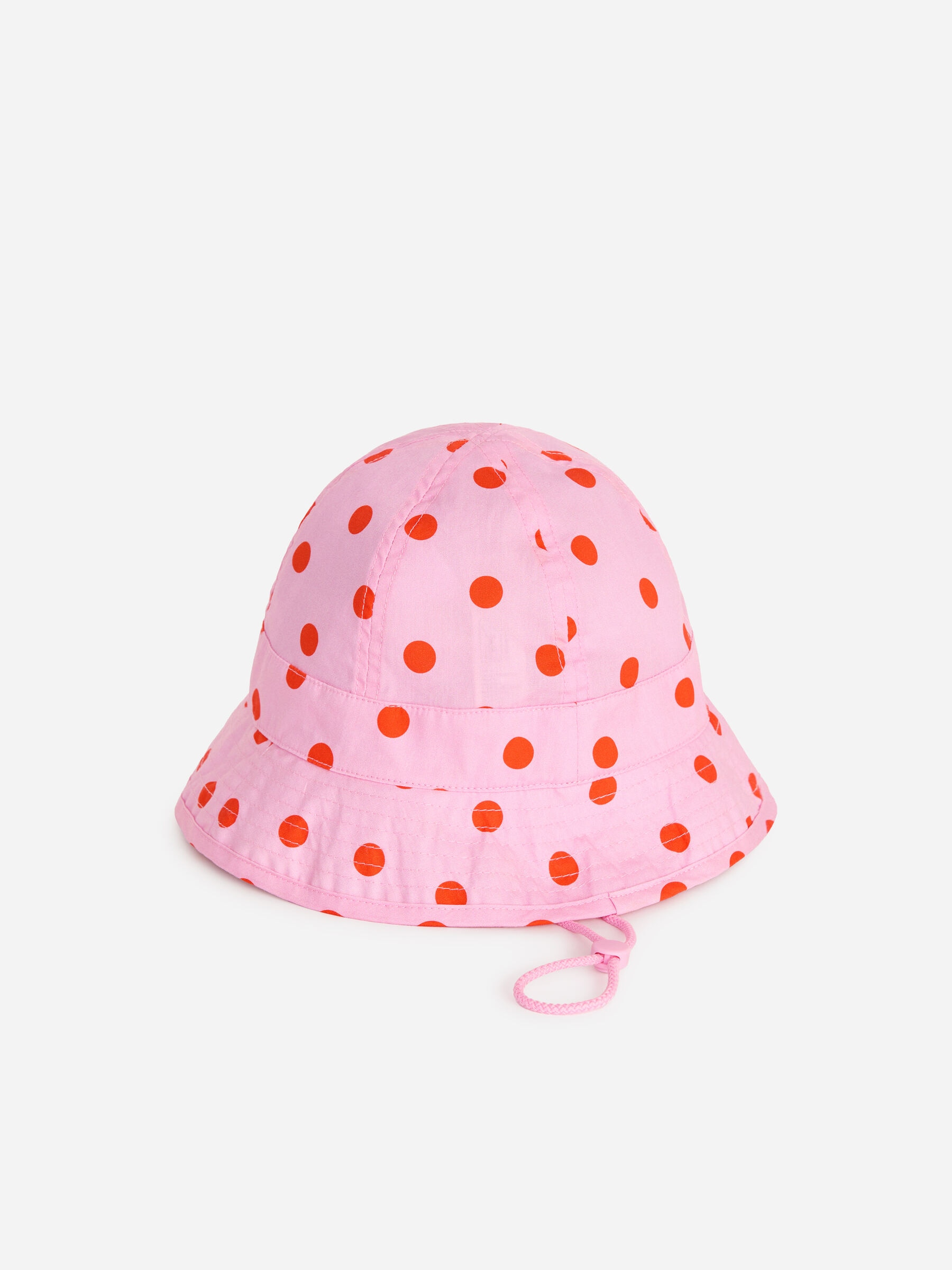 Flexible Sun Hat - Pink/Red Polka Dots - Children - StillMedia/DescriptiveStillLife - 2