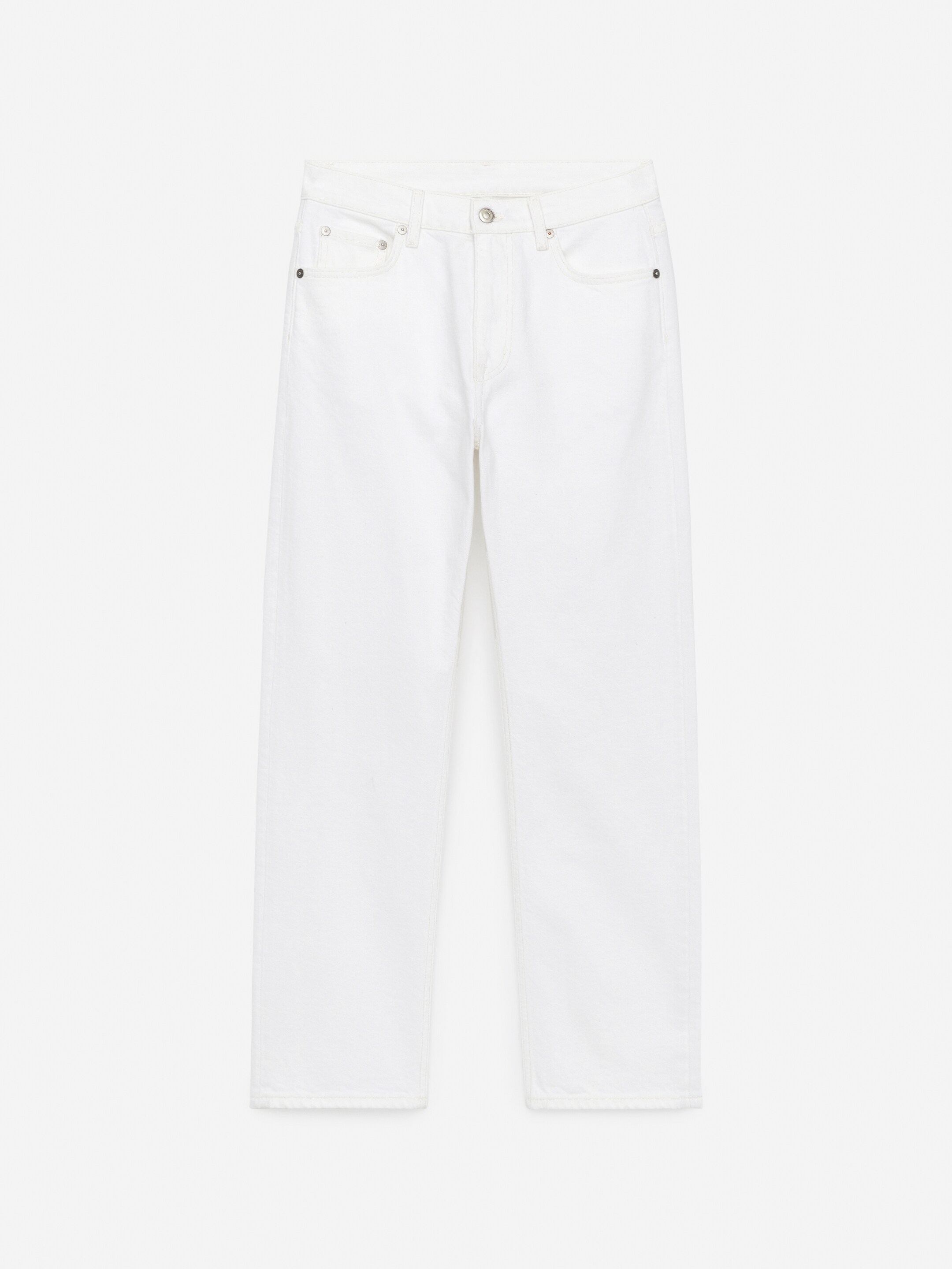 Vezi imaginea mai mare: Blugi slim JADE CROPPED - Alb - FEMEI | H&M RO 5