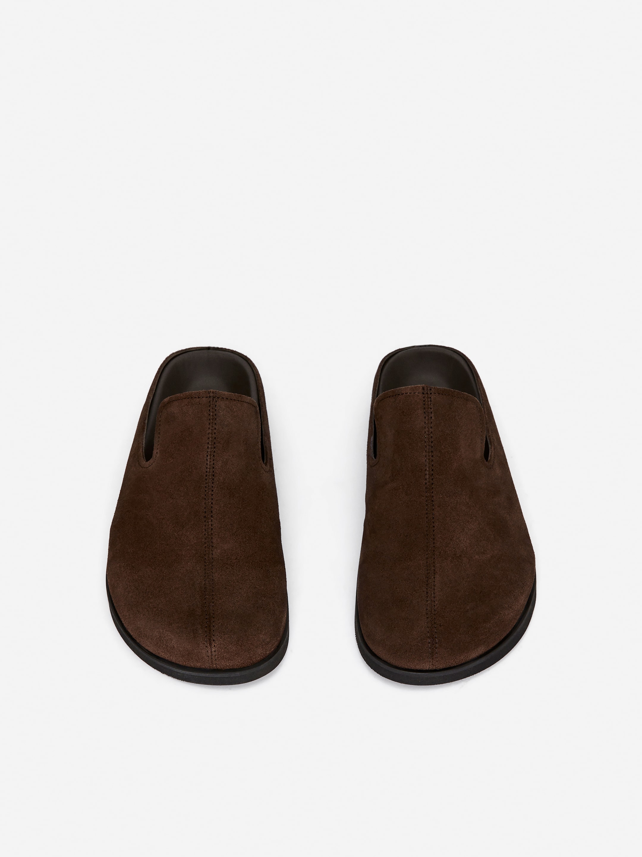 Split Suede Mules - Brown - Women - StillMedia/DescriptiveStillLife - 1
