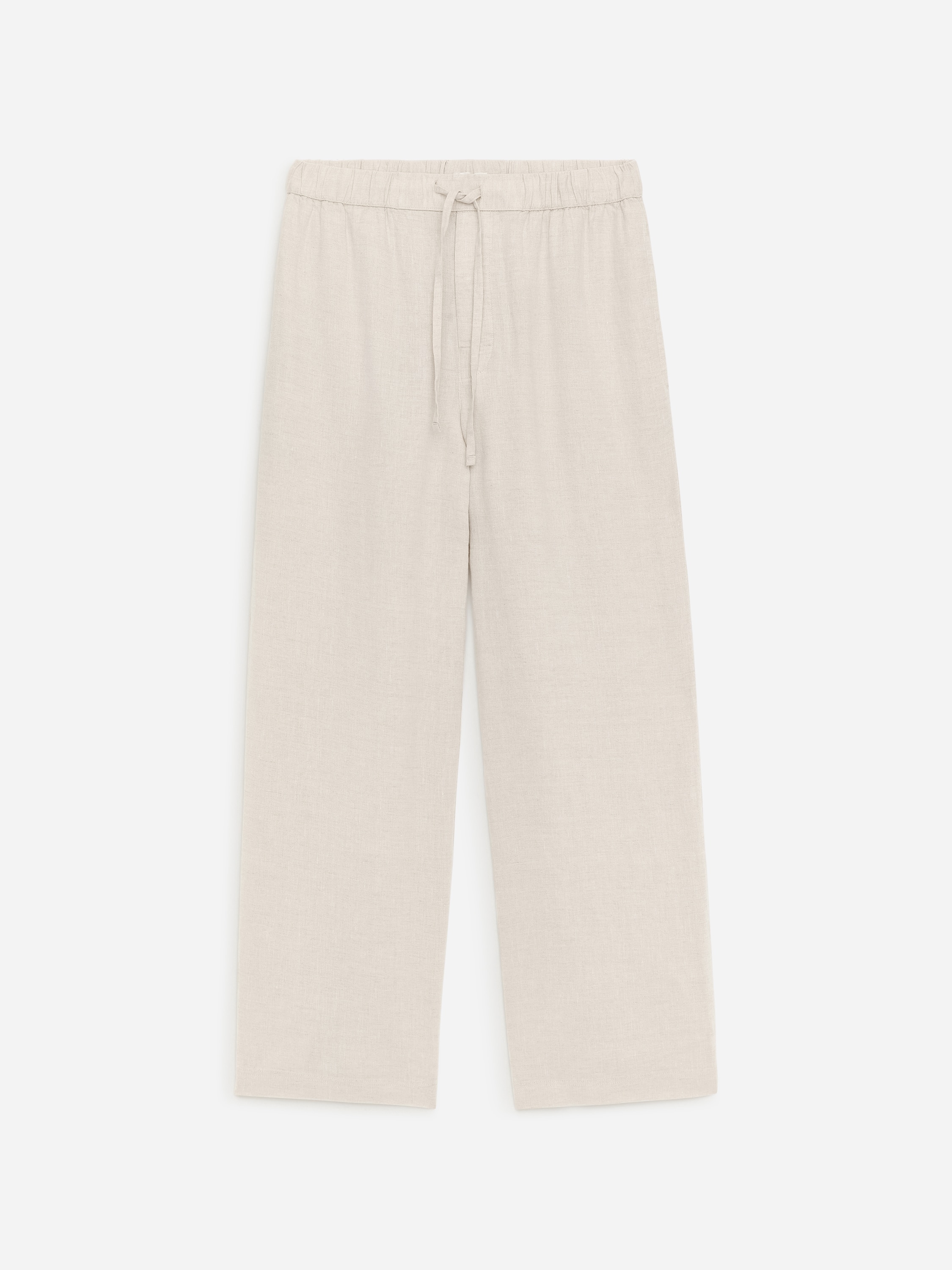Linnebyxor - Beige