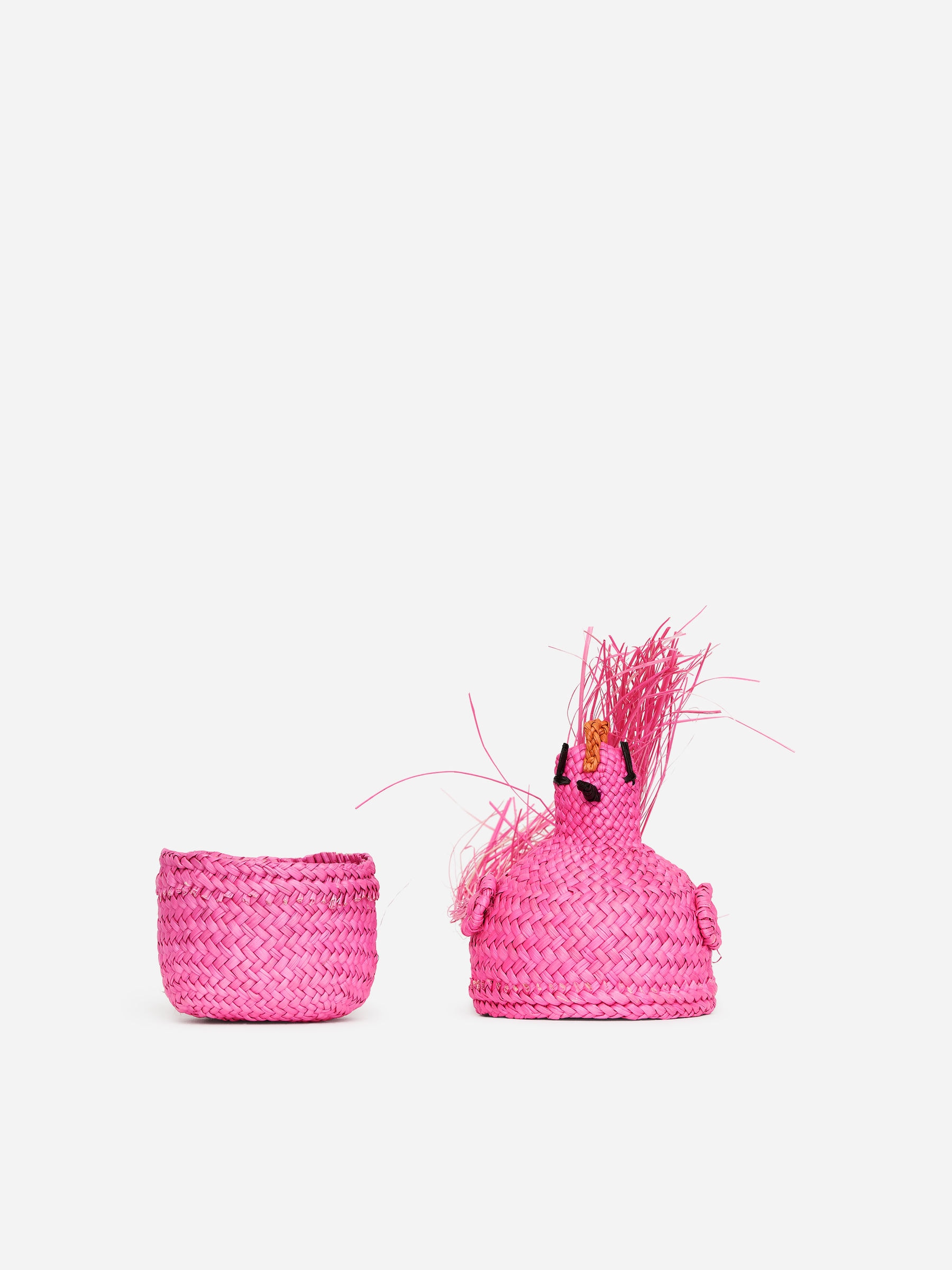 Guanabana Small Chicken Basket - Pink - Homeware - StillMedia/DescriptiveStillLife - 2