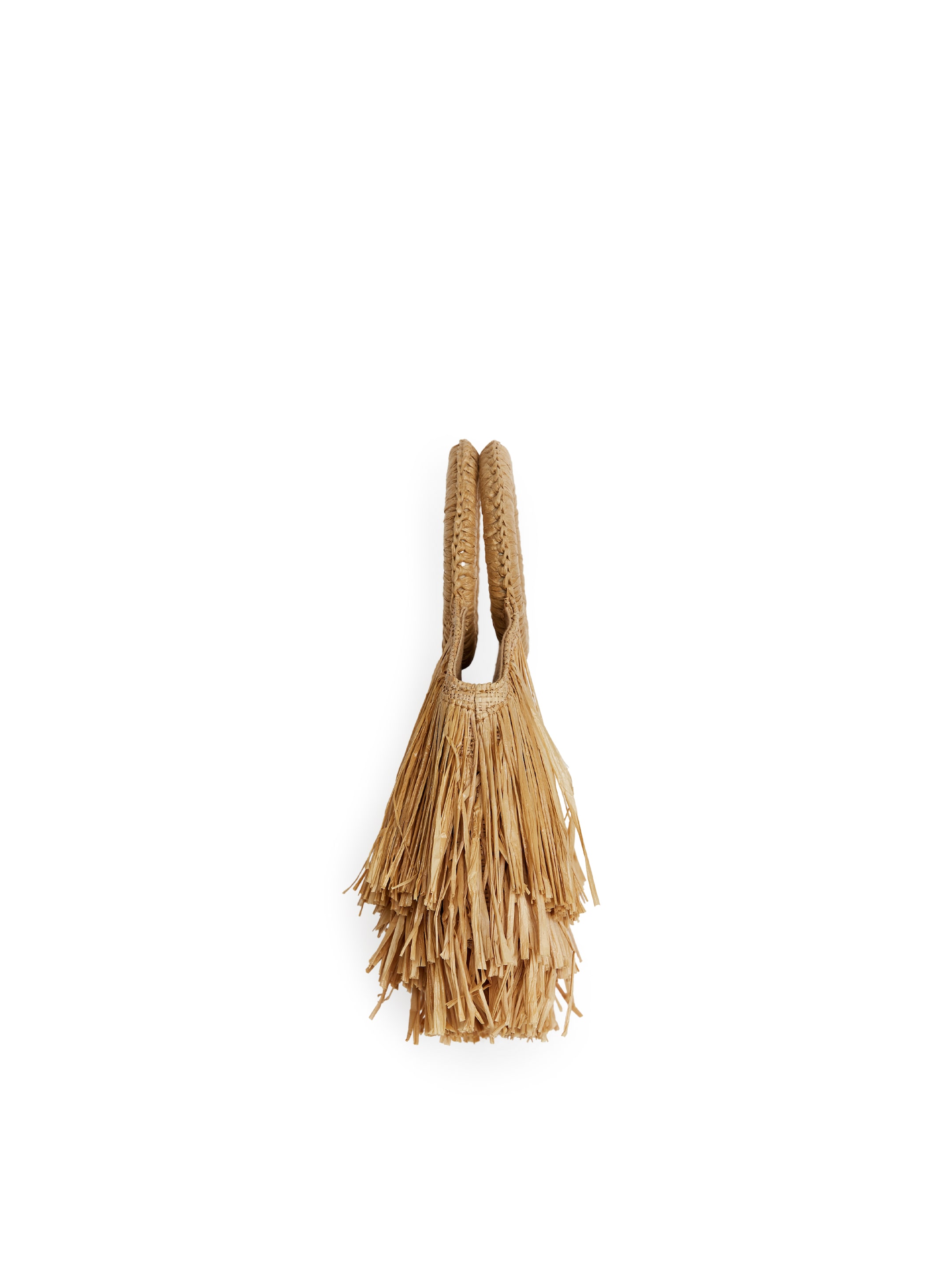 Strohtasche mit Fransen - Beige - Damen - StillMedia/DescriptiveStillLife - 2