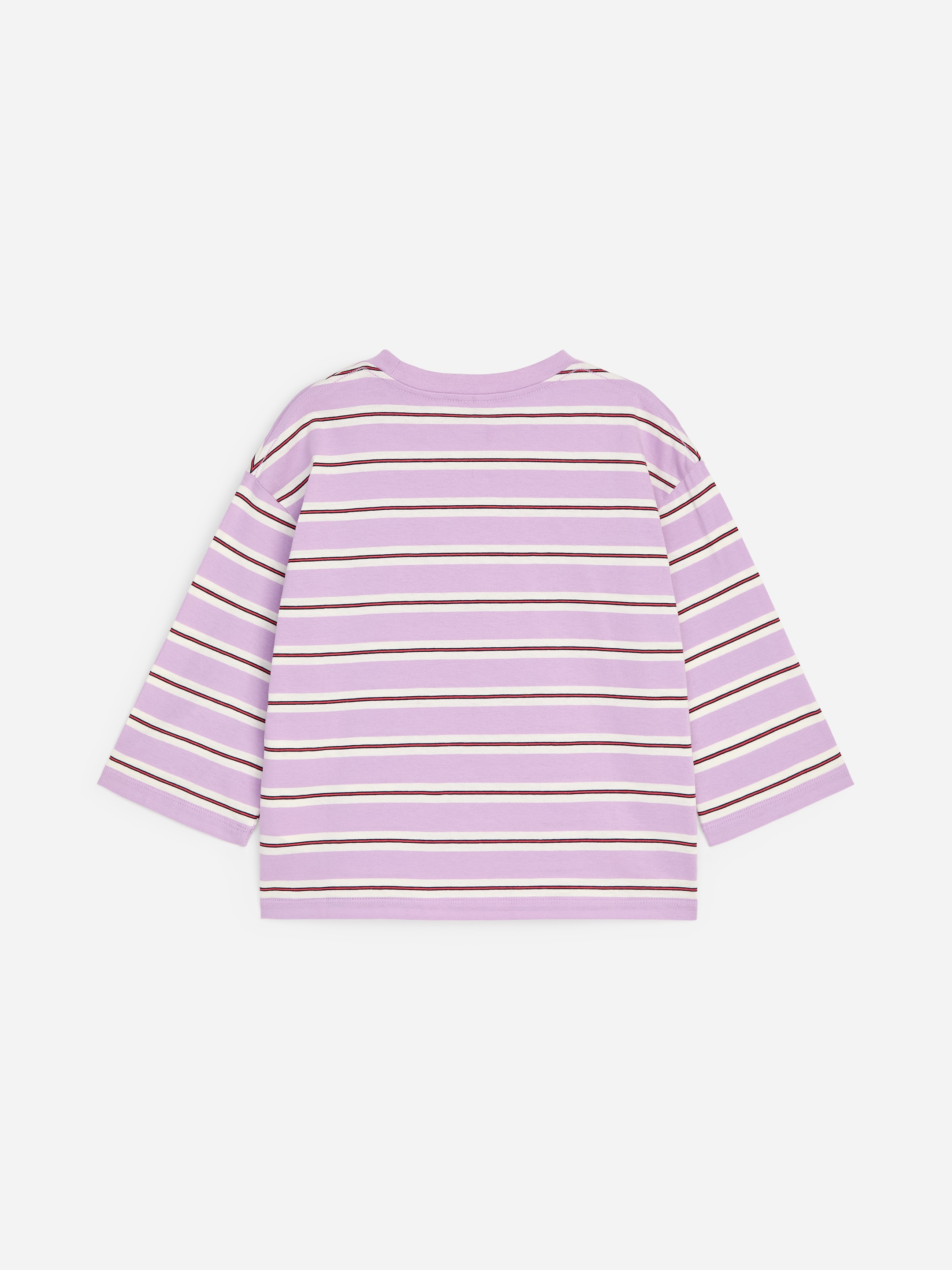 Long-Sleeved T-Shirt - Lilac/Striped - Regular fit - children - StillMedia/DescriptiveStillLife - 1