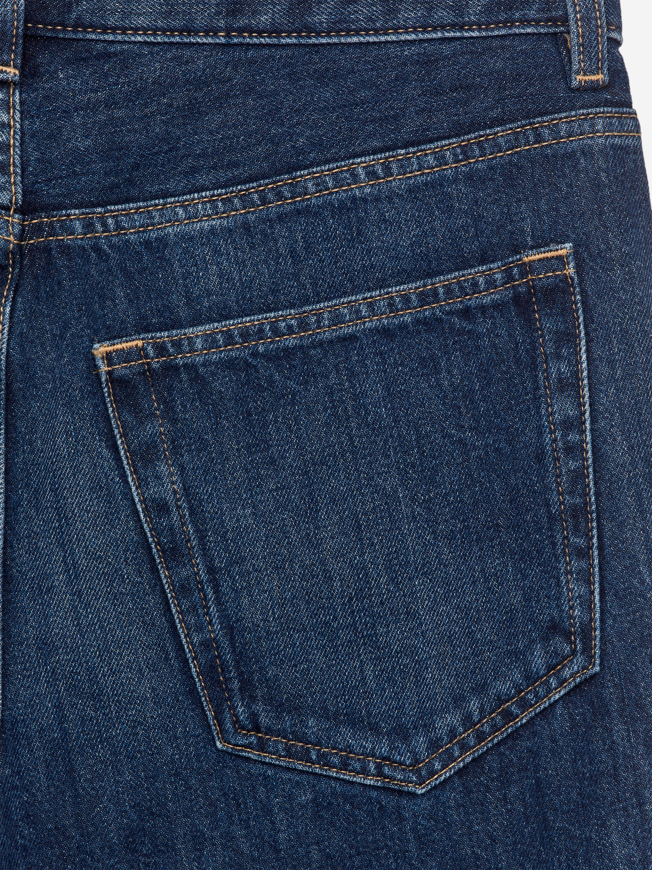 OCEAN Loose Straight Jeans - Dark Blue - Loose fit - Men - StillMedia/DescriptiveDetail - 2