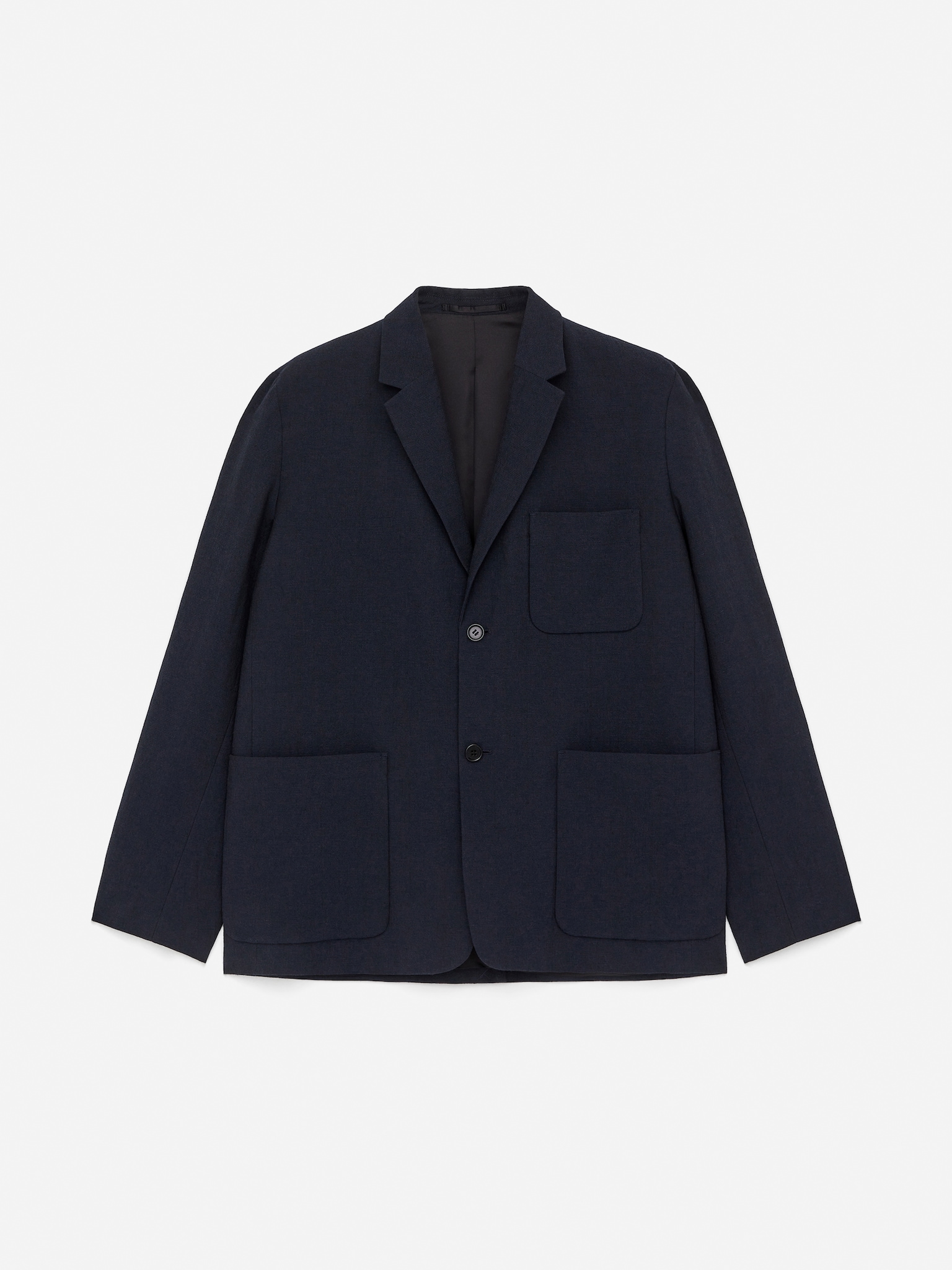 Blazer texturé - Bleu foncé - 2