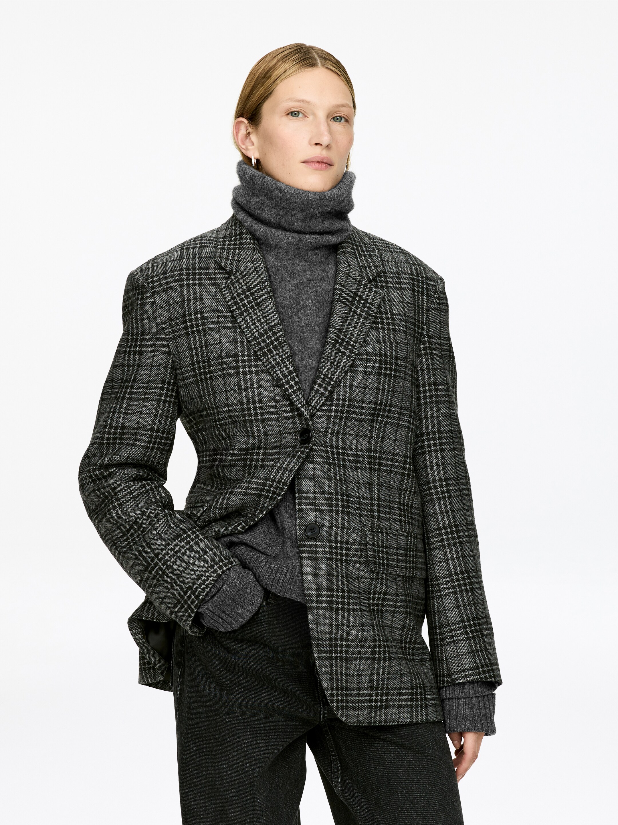 Nagyobb kép megtekintése: Wool-Alpaca Collar - Mól - NŐI | H&M HU 1