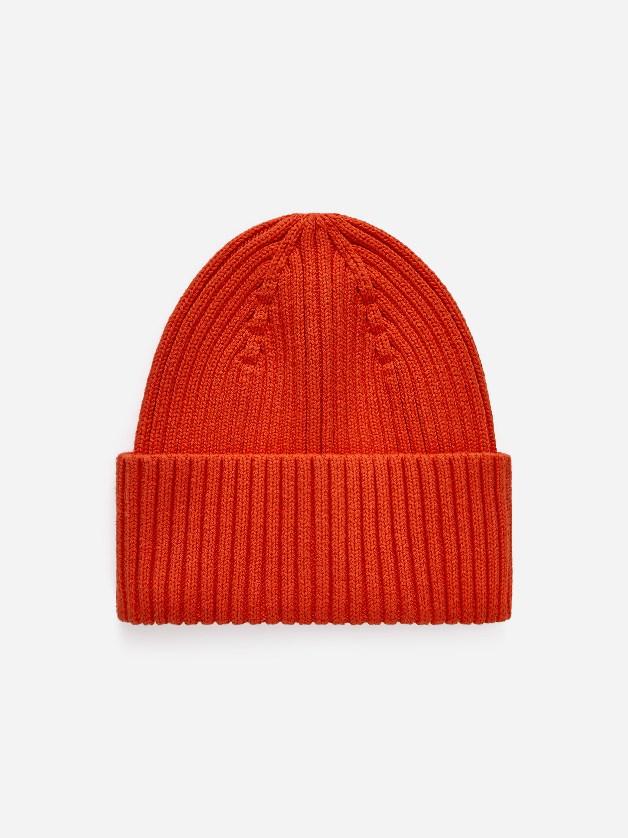 Rib-Knitted Beanie - Bright Red - Children - StillMedia/DescriptiveStillLife - 3