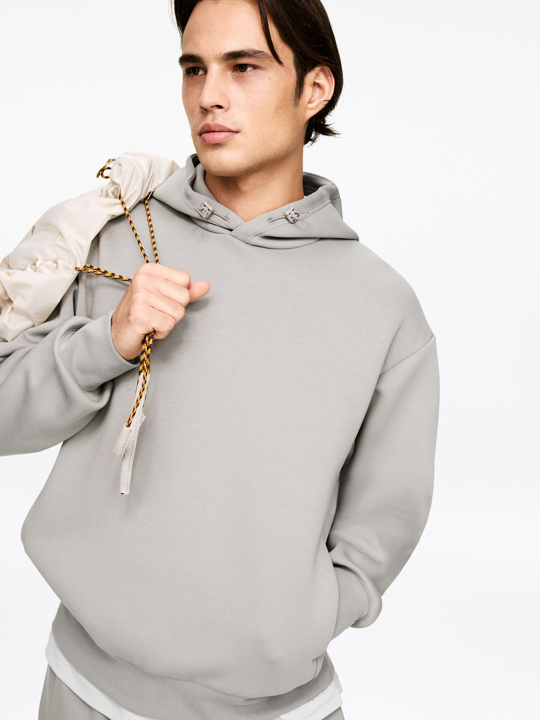 Bluza z kapturem - Brązowy - Luźny fason - Men - StillMedia/Lookbook - 6