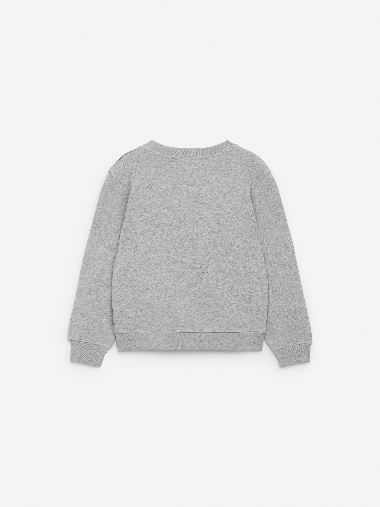 Sweat en tissu éponge - Gris chiné/Rose lilas/Bleu ciel/Bleu foncé/Vert foncé/Couleur baie/Orange - 2