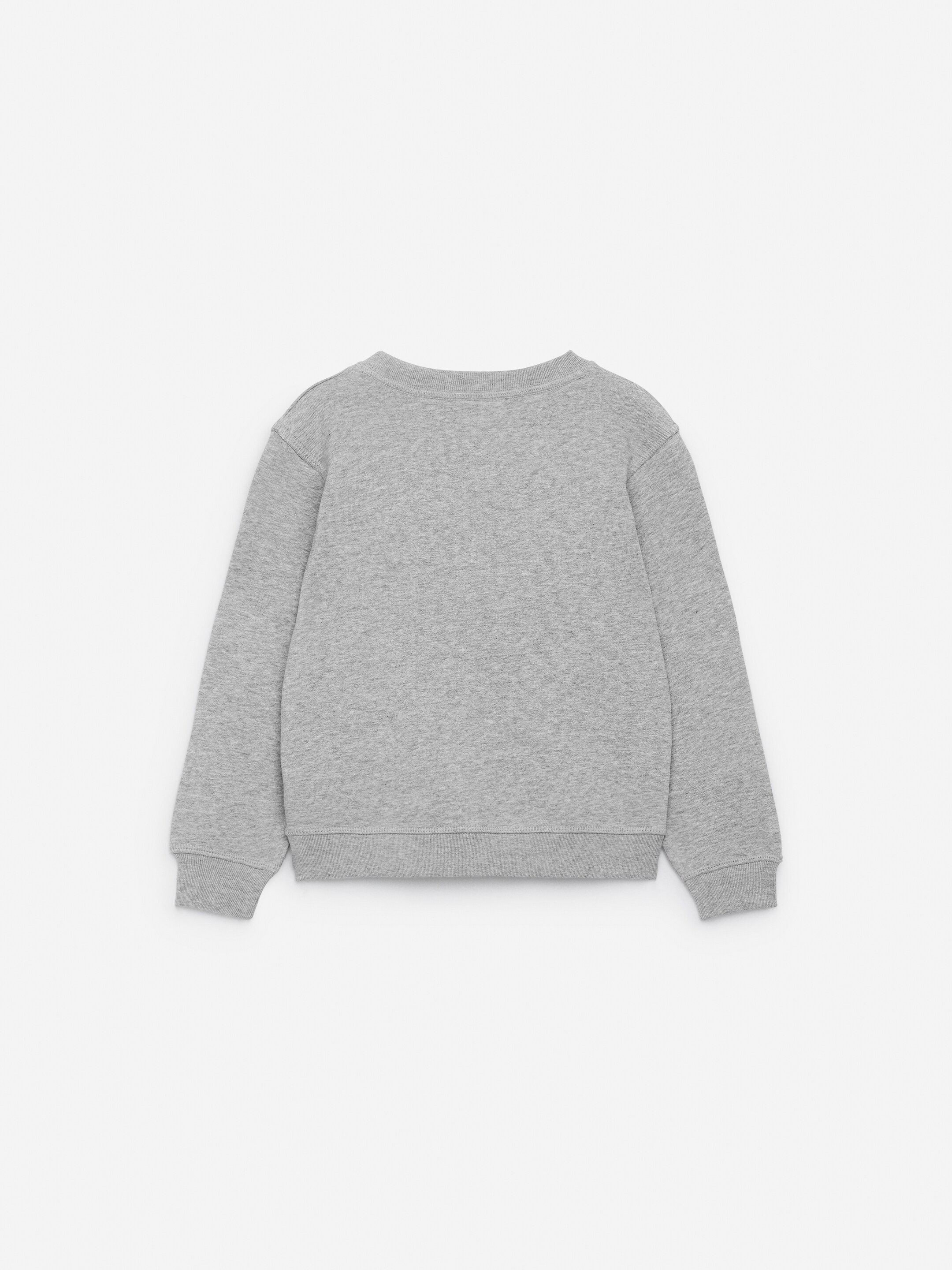 French Terry Sweatshirt - Grey Melange - Regular fit - Children - StillMedia/DescriptiveStillLife - 1